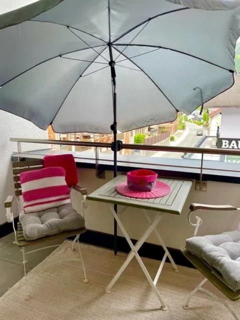 Balcony/Terrace in Aparthotel Bergtraum