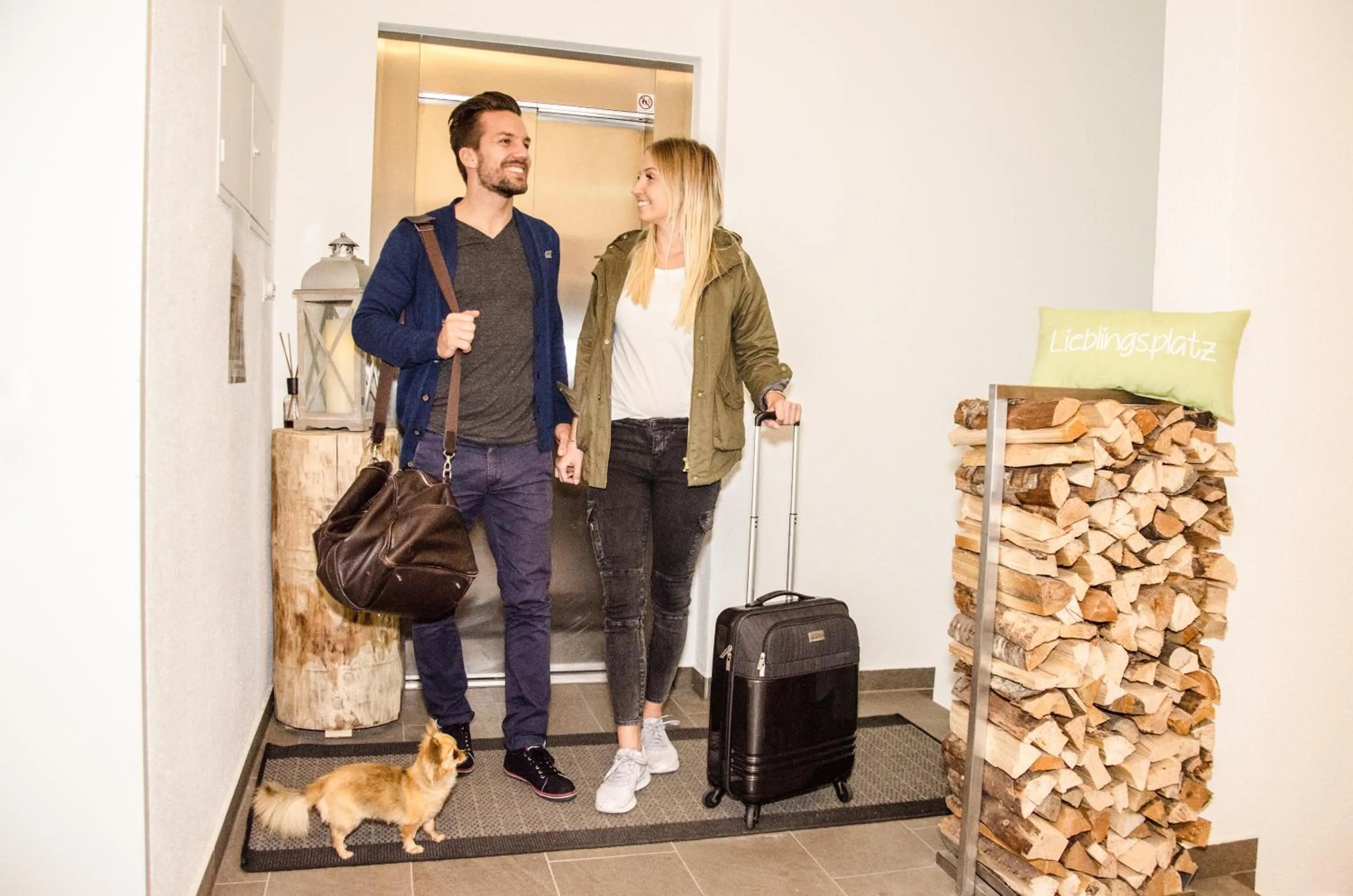 Lobby or reception in Aparthotel Bergtraum