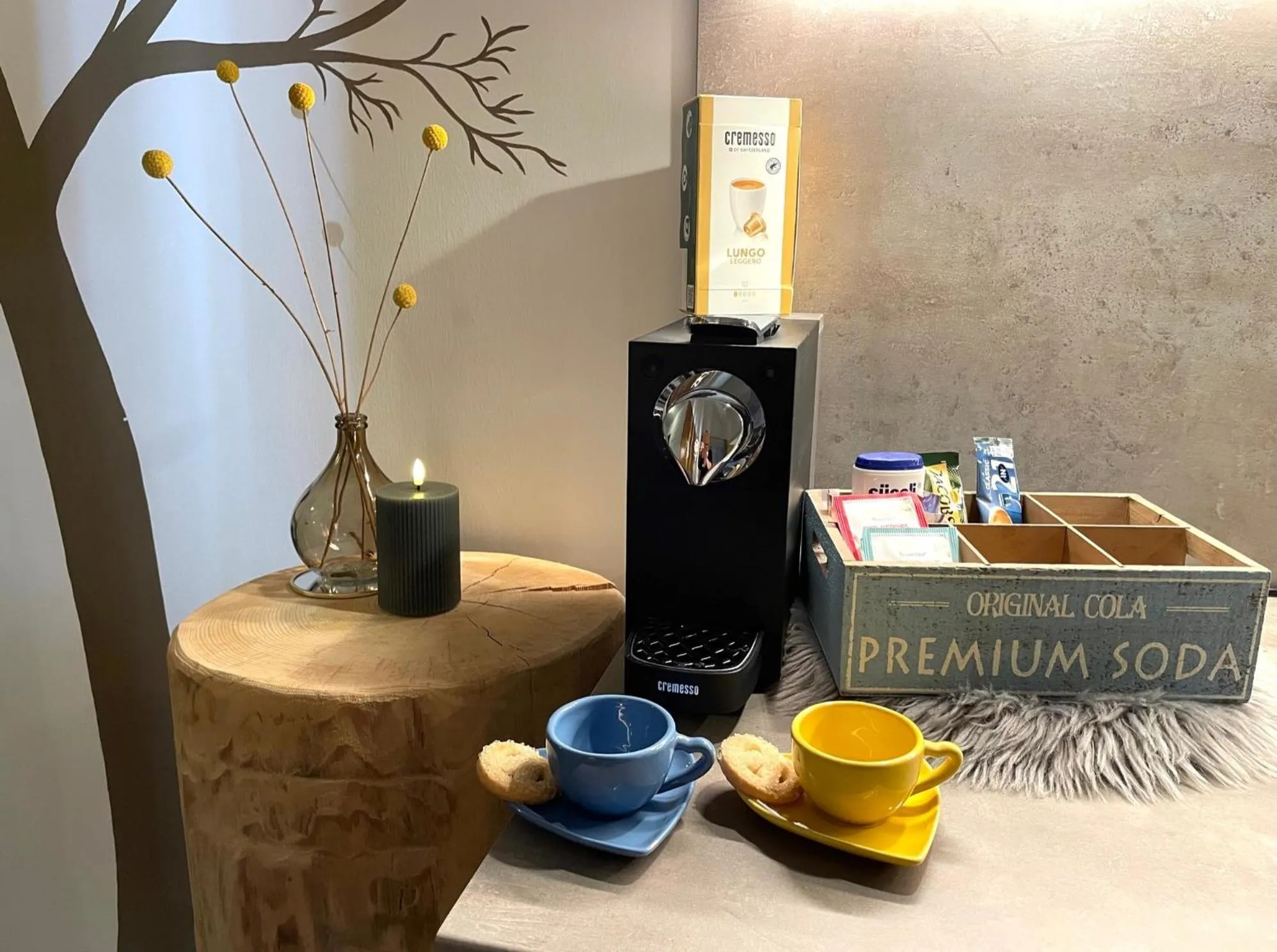 Coffee/tea facilities in Aparthotel Bergtraum