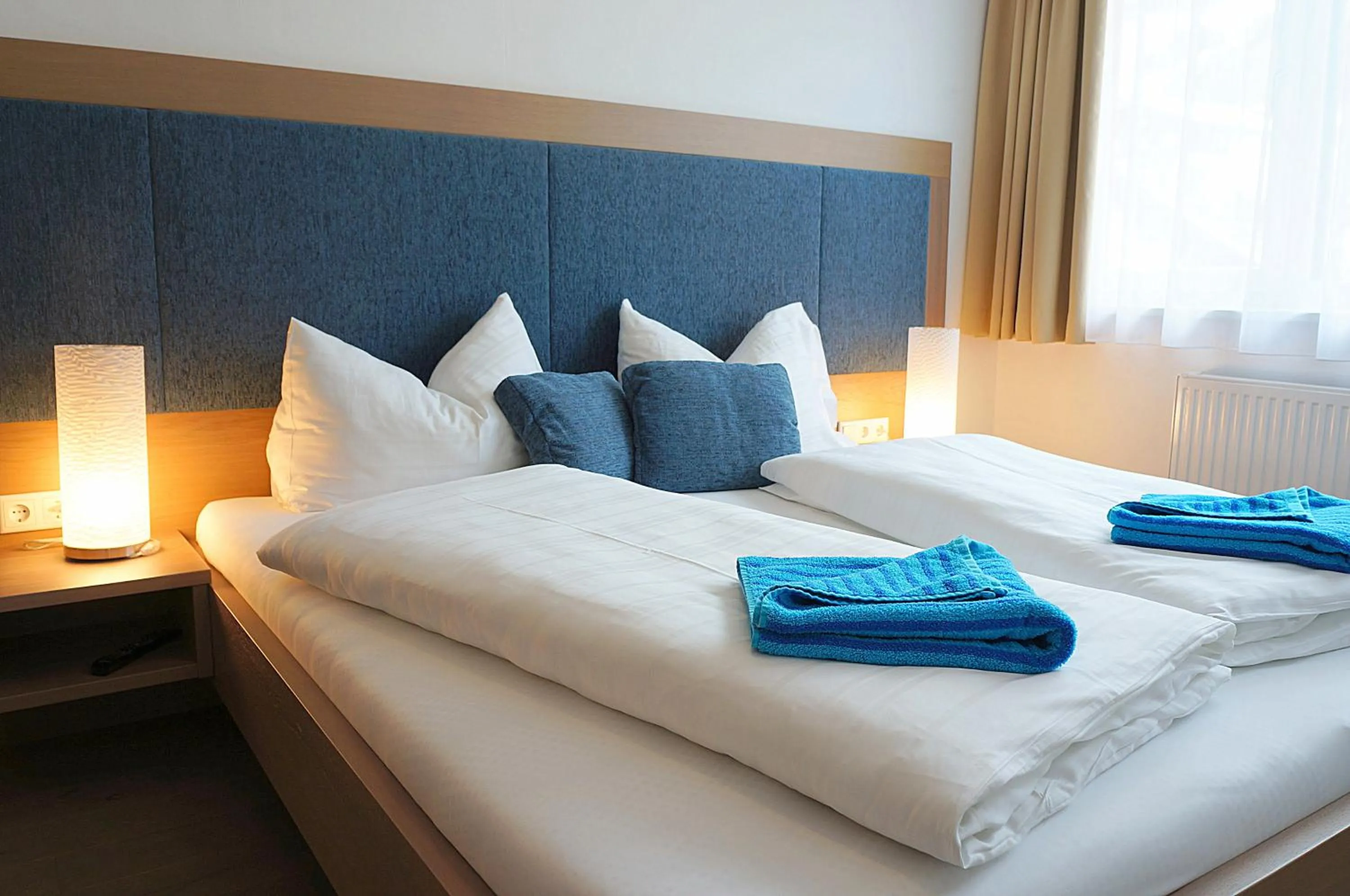 Bed in Aparthotel Bergtraum