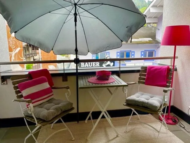 Balcony/Terrace in Aparthotel Bergtraum