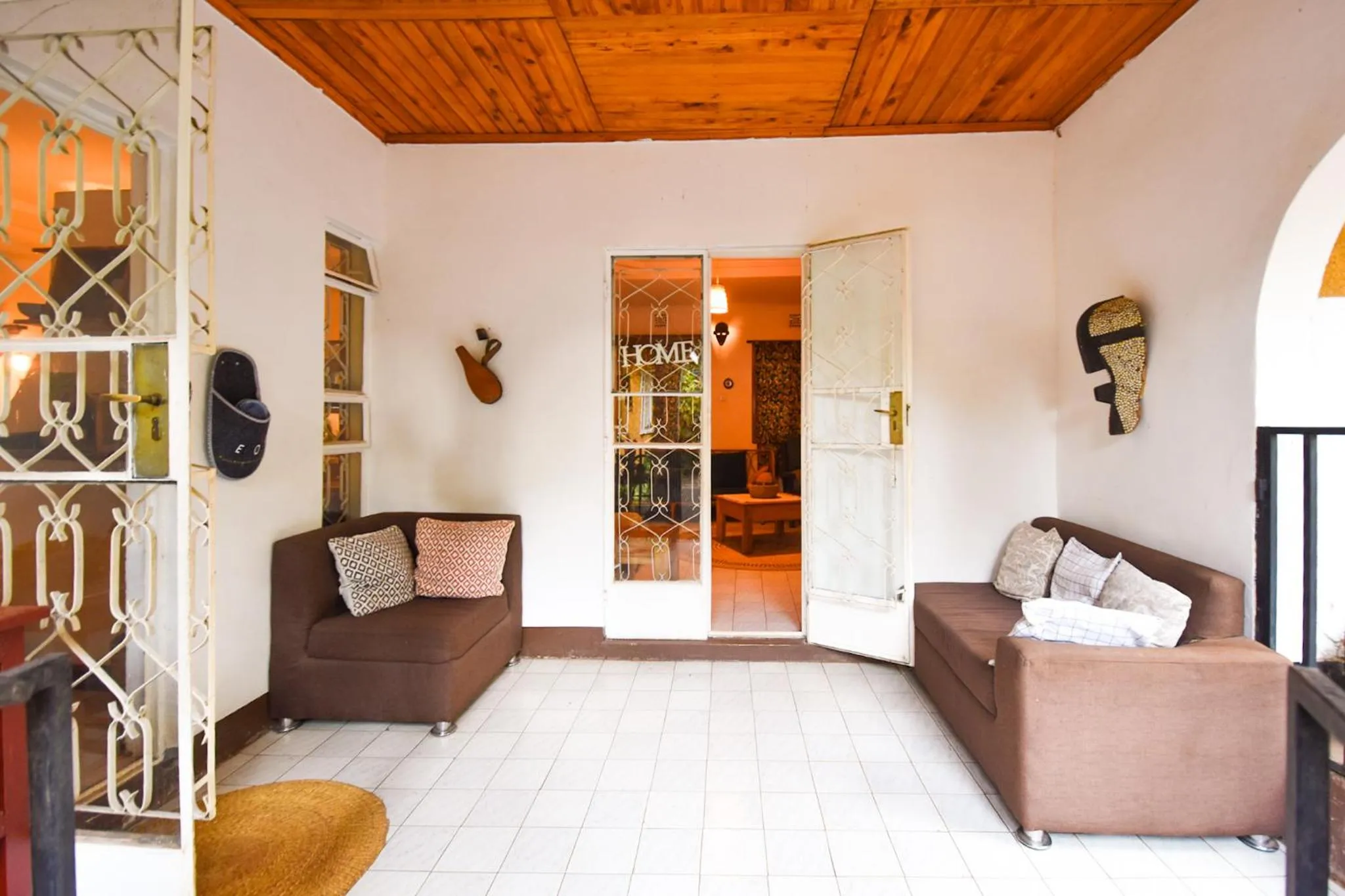 Lobby or reception in Utamaduni House B&B