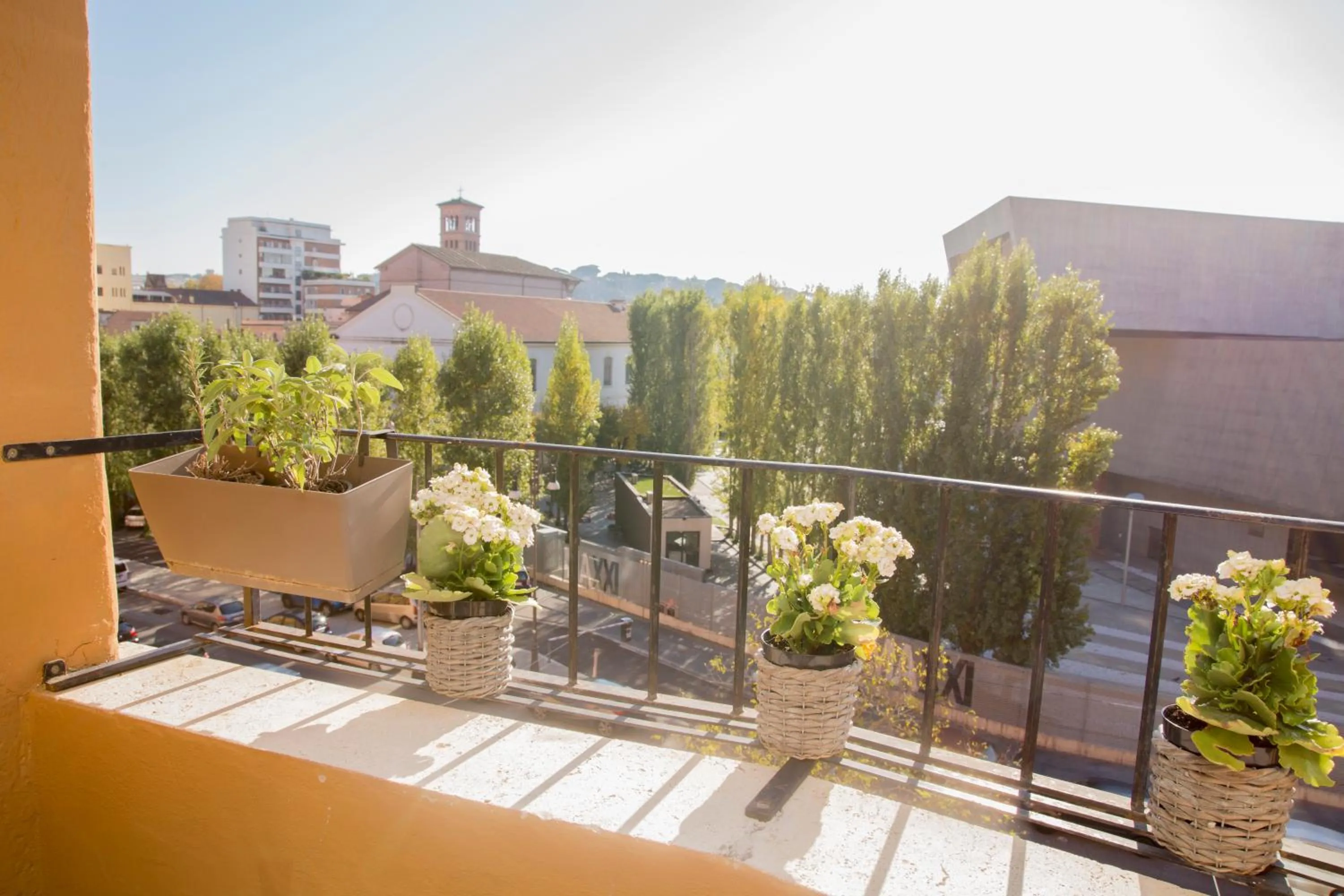 City view in LA PAUSA