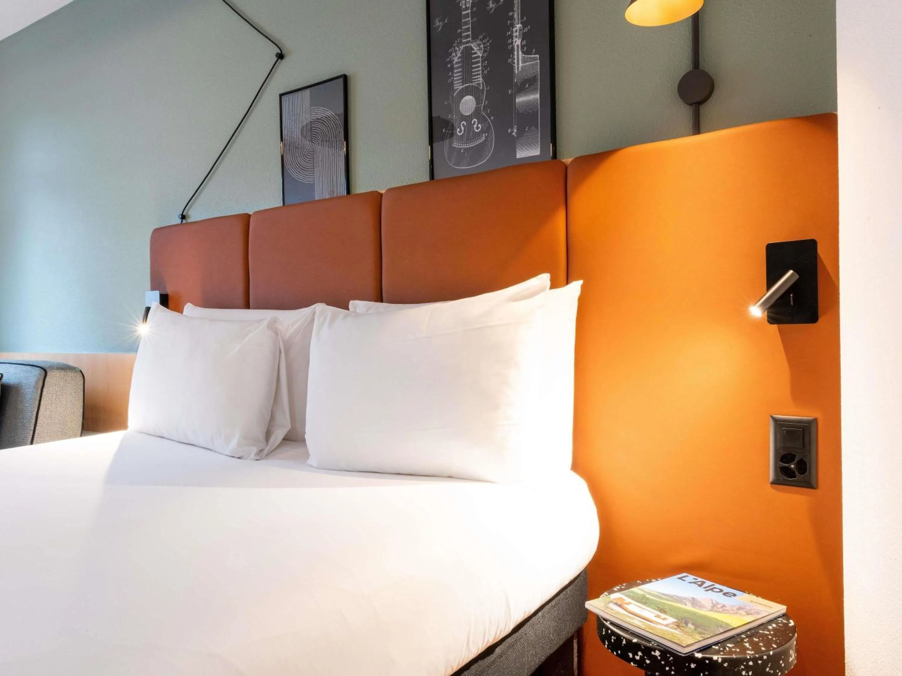 Bedroom, Bed in ibis Genève Centre Nations