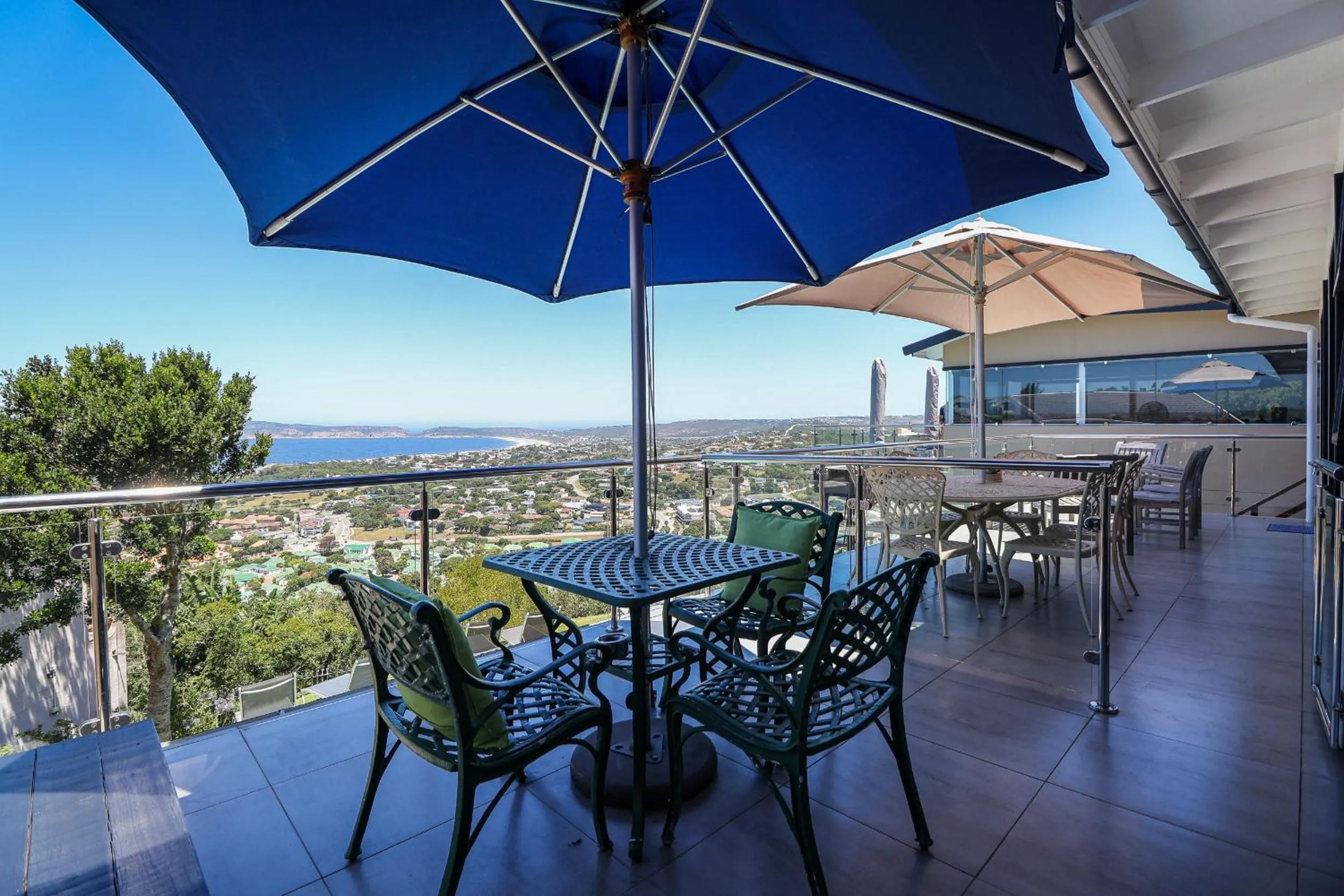 Patio in Belle Vue Ridge BnB,
