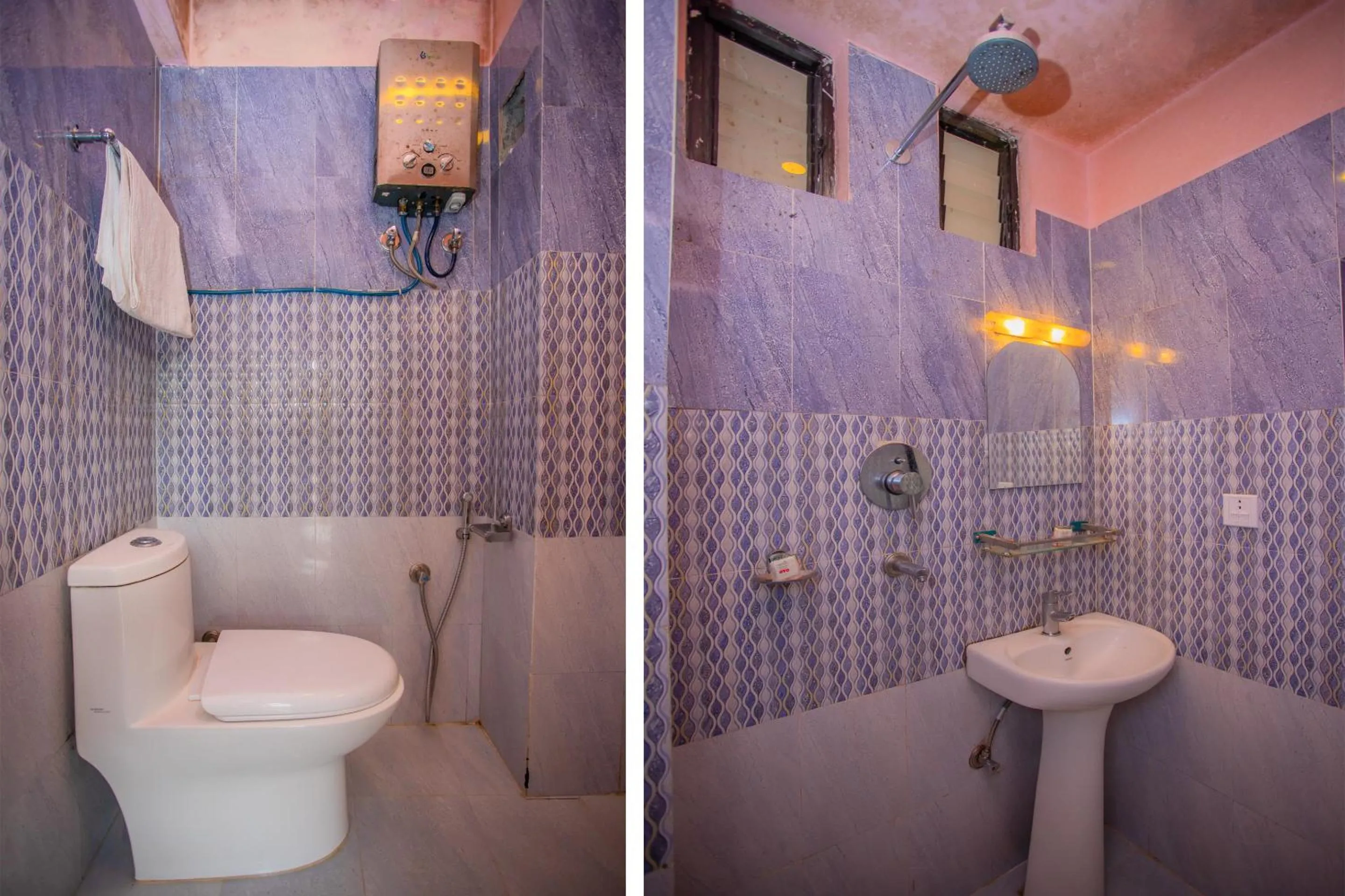 Shower in Sunrise Moon Beam Hotel