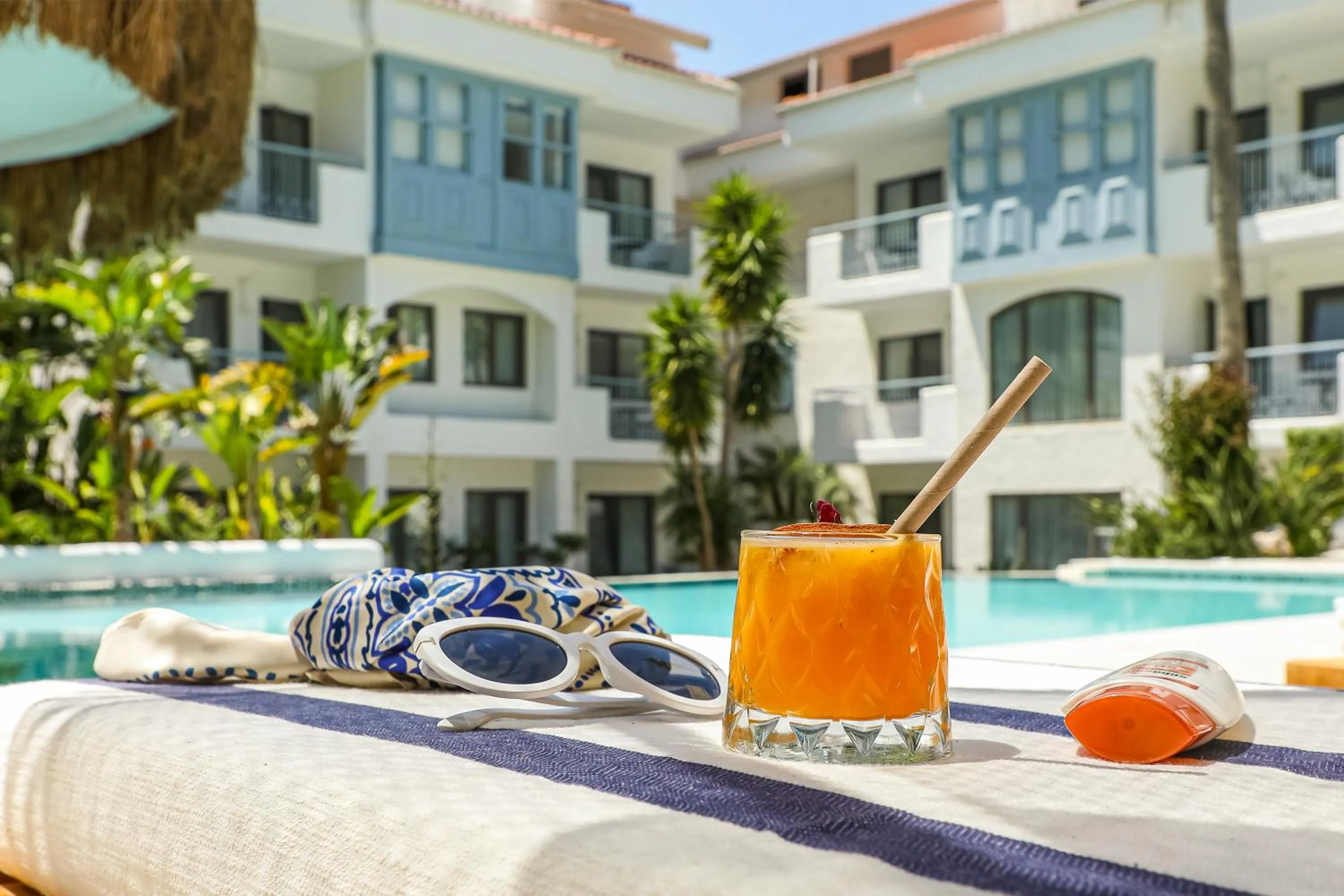 Swimming pool in Kassandra Boutique Hotel