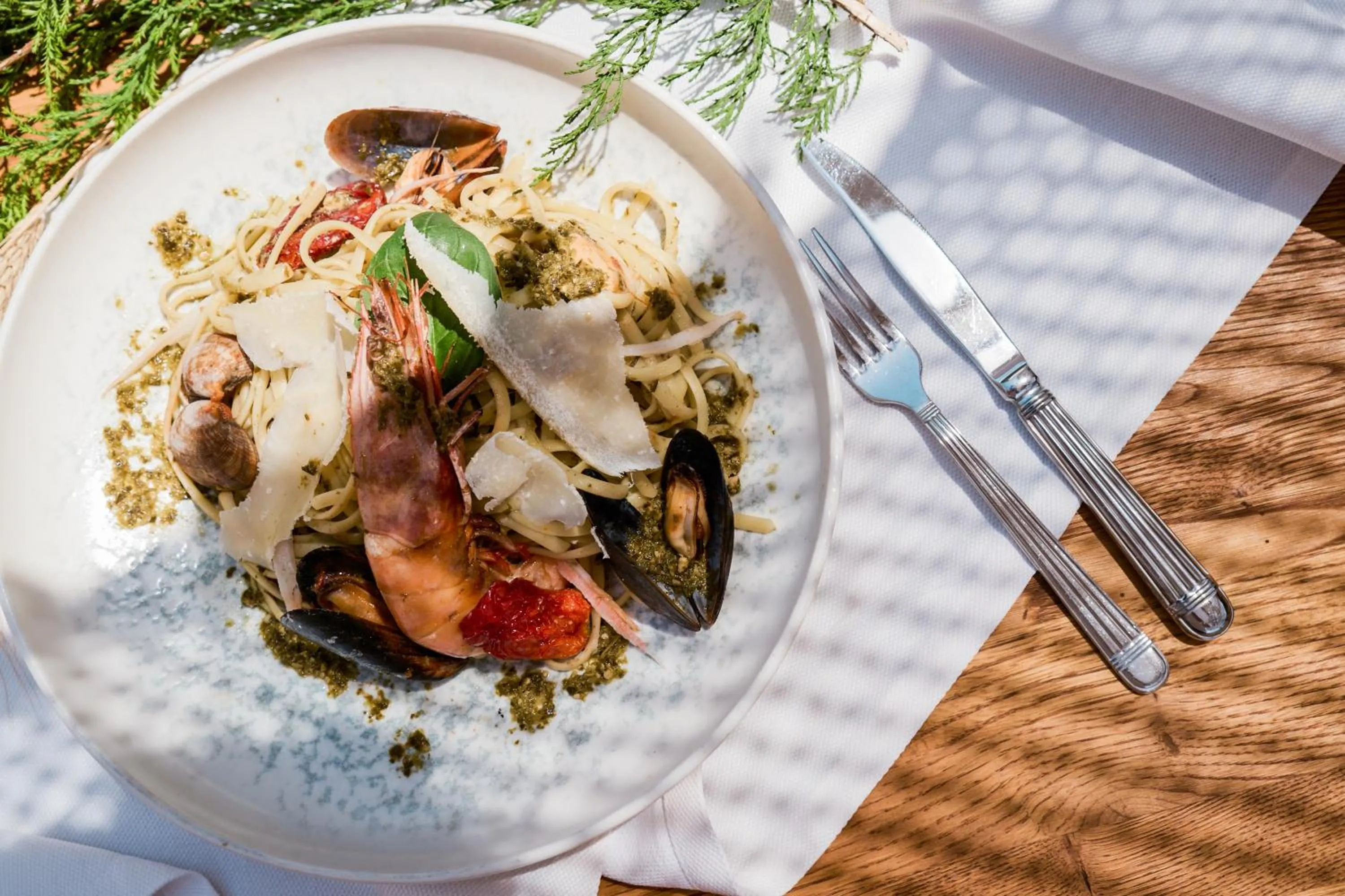 Restaurant/places to eat in Kassandra Boutique Hotel