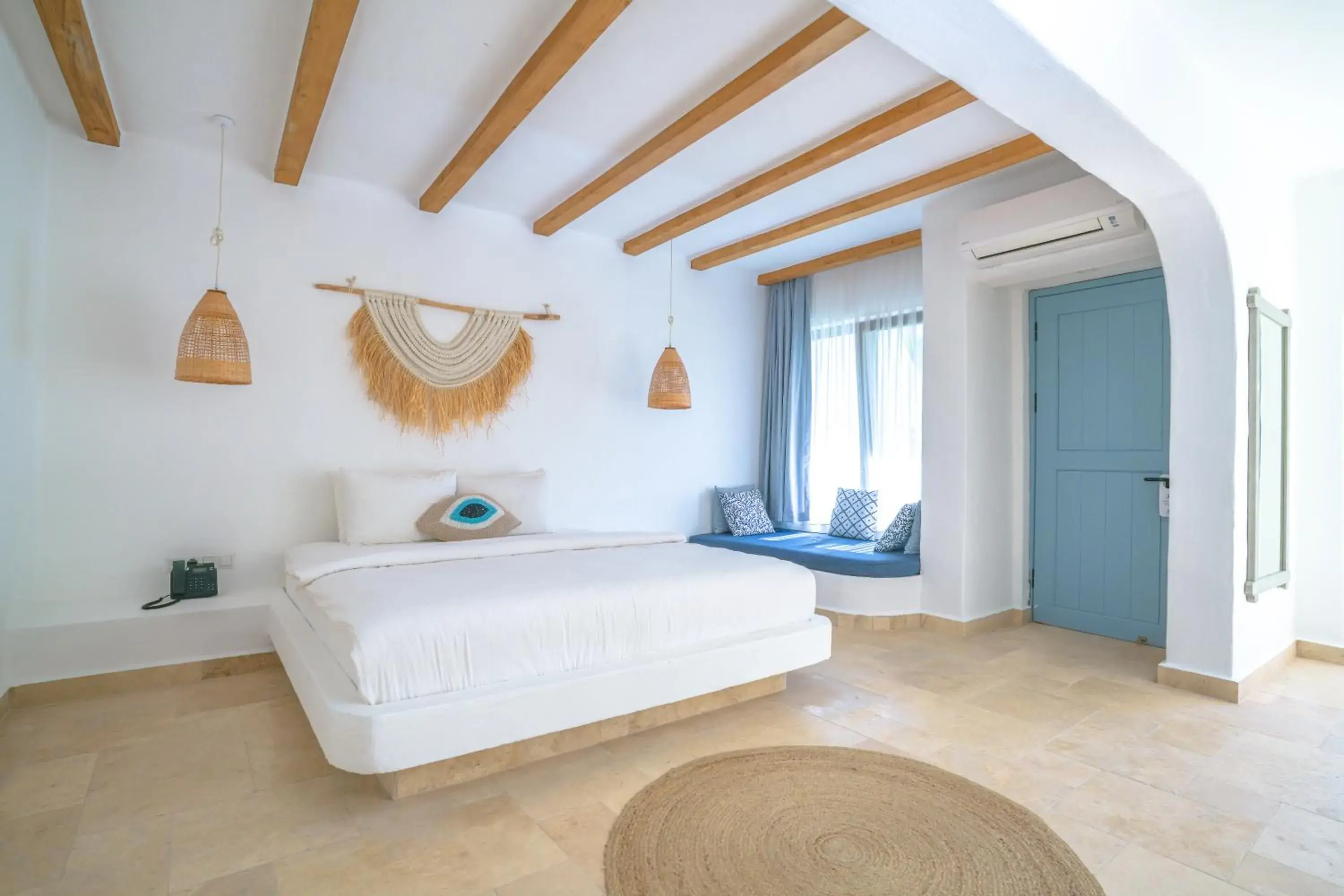 Queen Room with Pool View in Kassandra Boutique Hotel Queen Room with Pool View in Kassandra Boutique Hotel