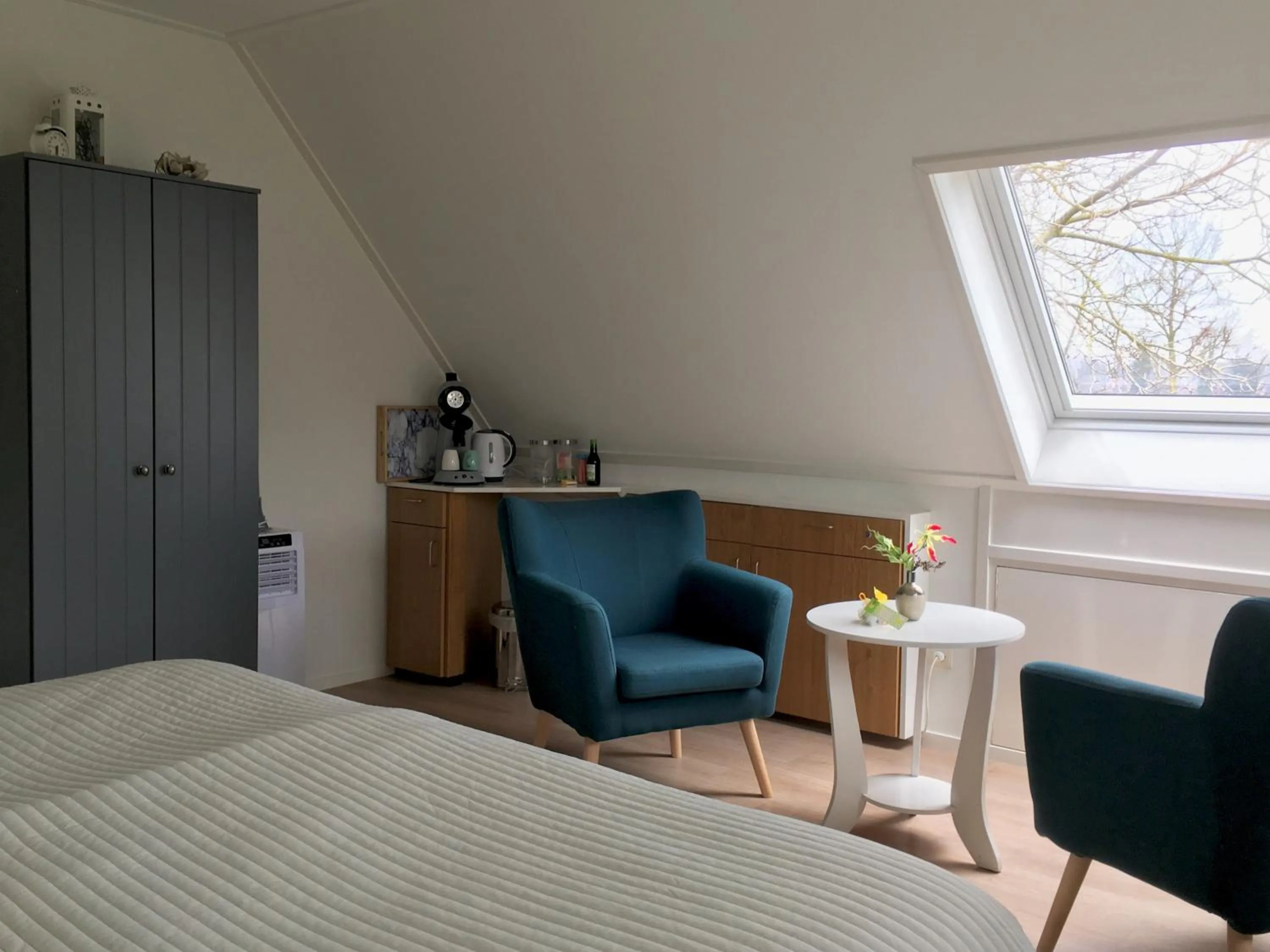 Bed in De Borg Vakantie Appartementen