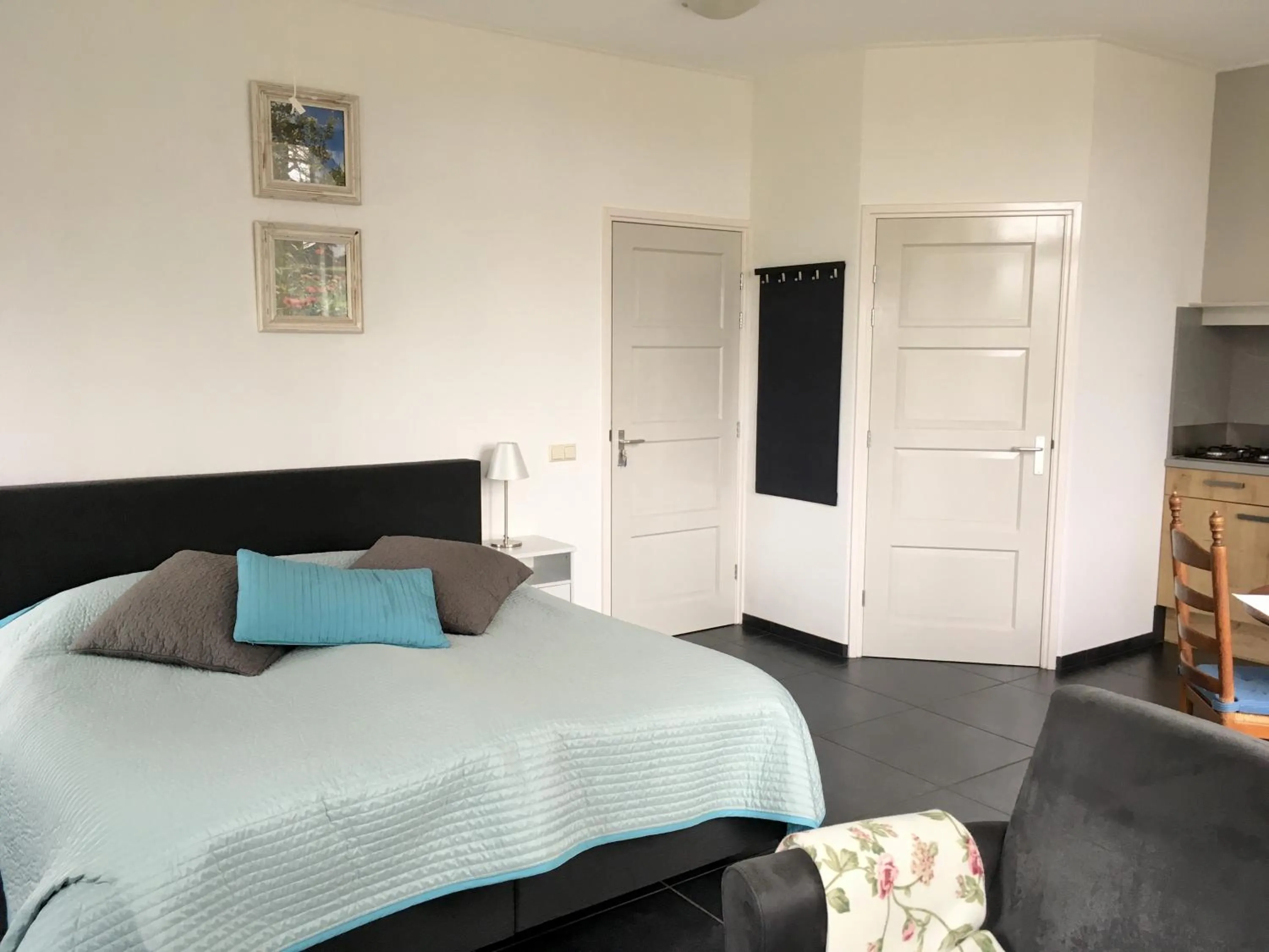 Bed in De Borg Vakantie Appartementen