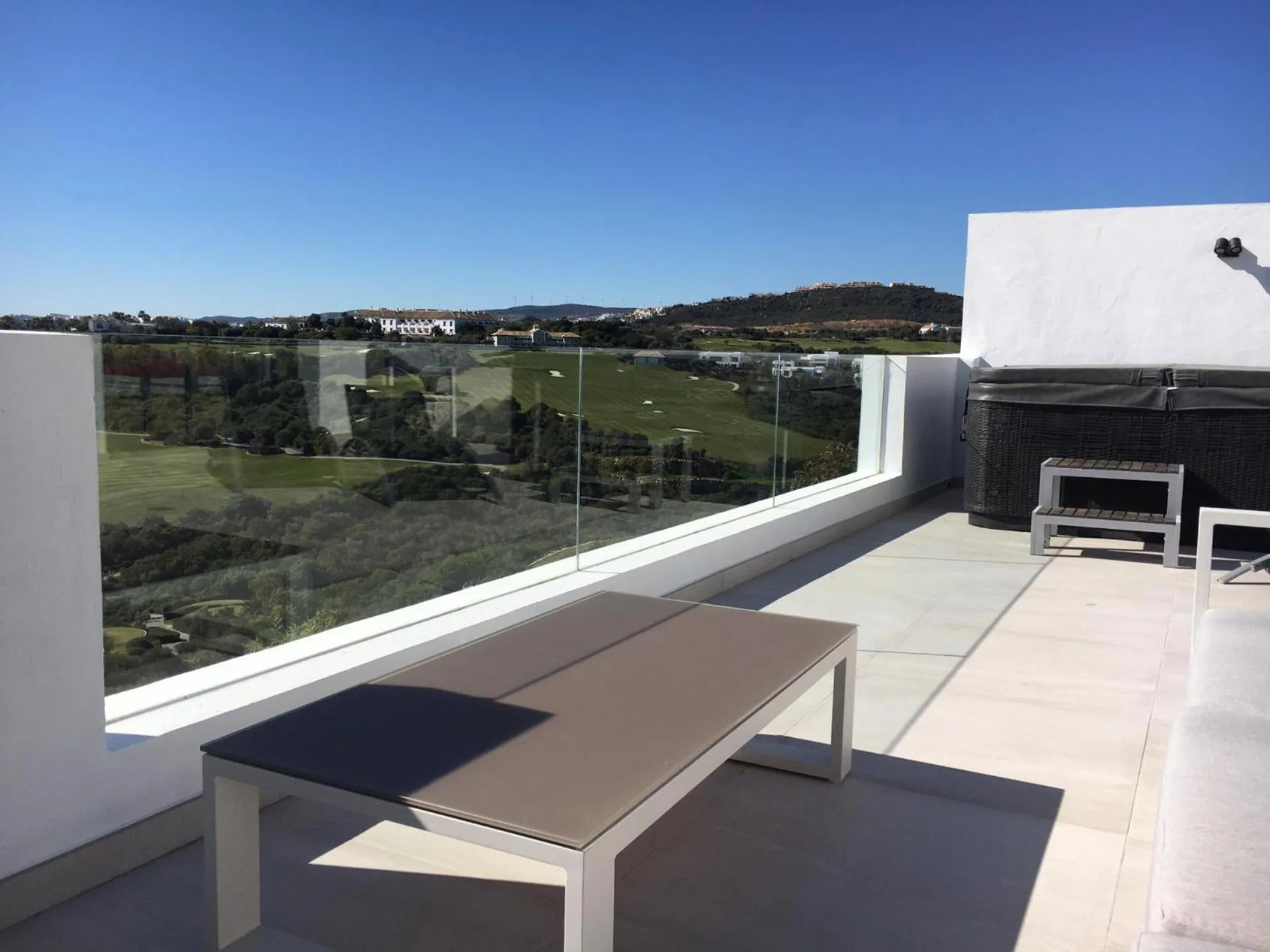 Appartement-penthouse de luxe Finca Cortesin Le golfeur
