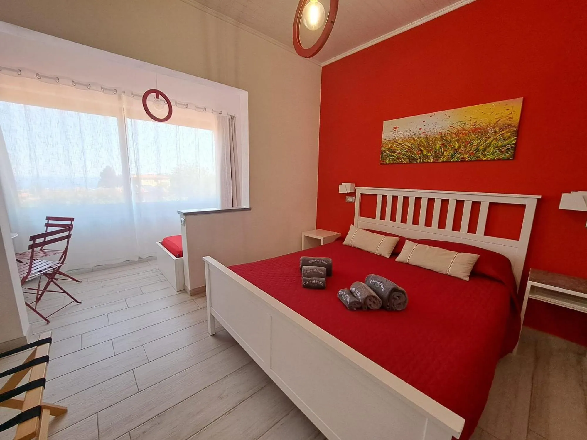 Bed in B&B Capo al Piano