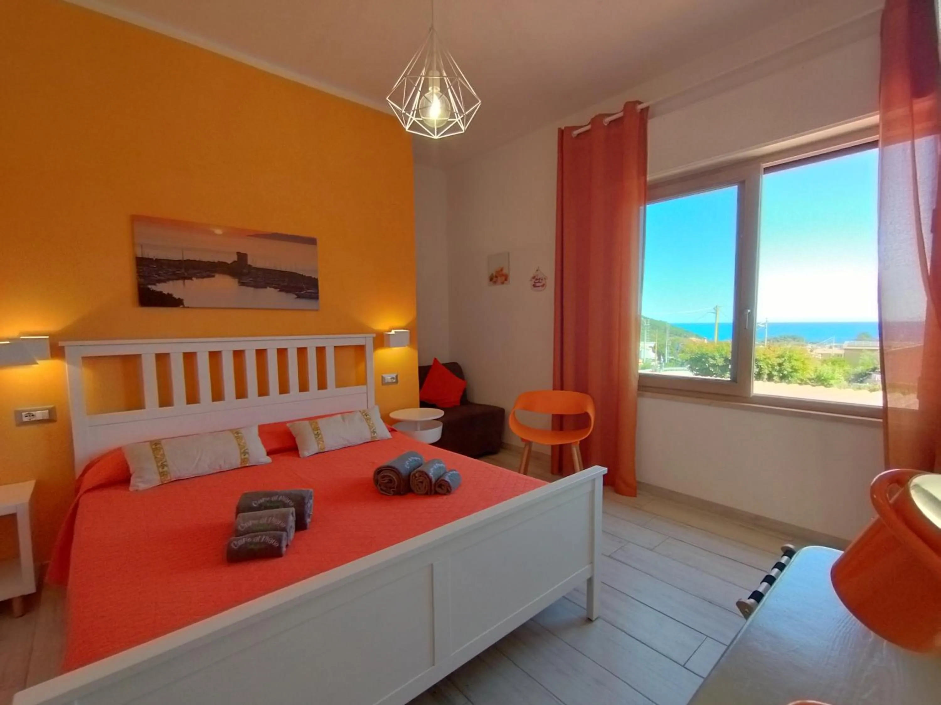 Bed in B&B Capo al Piano