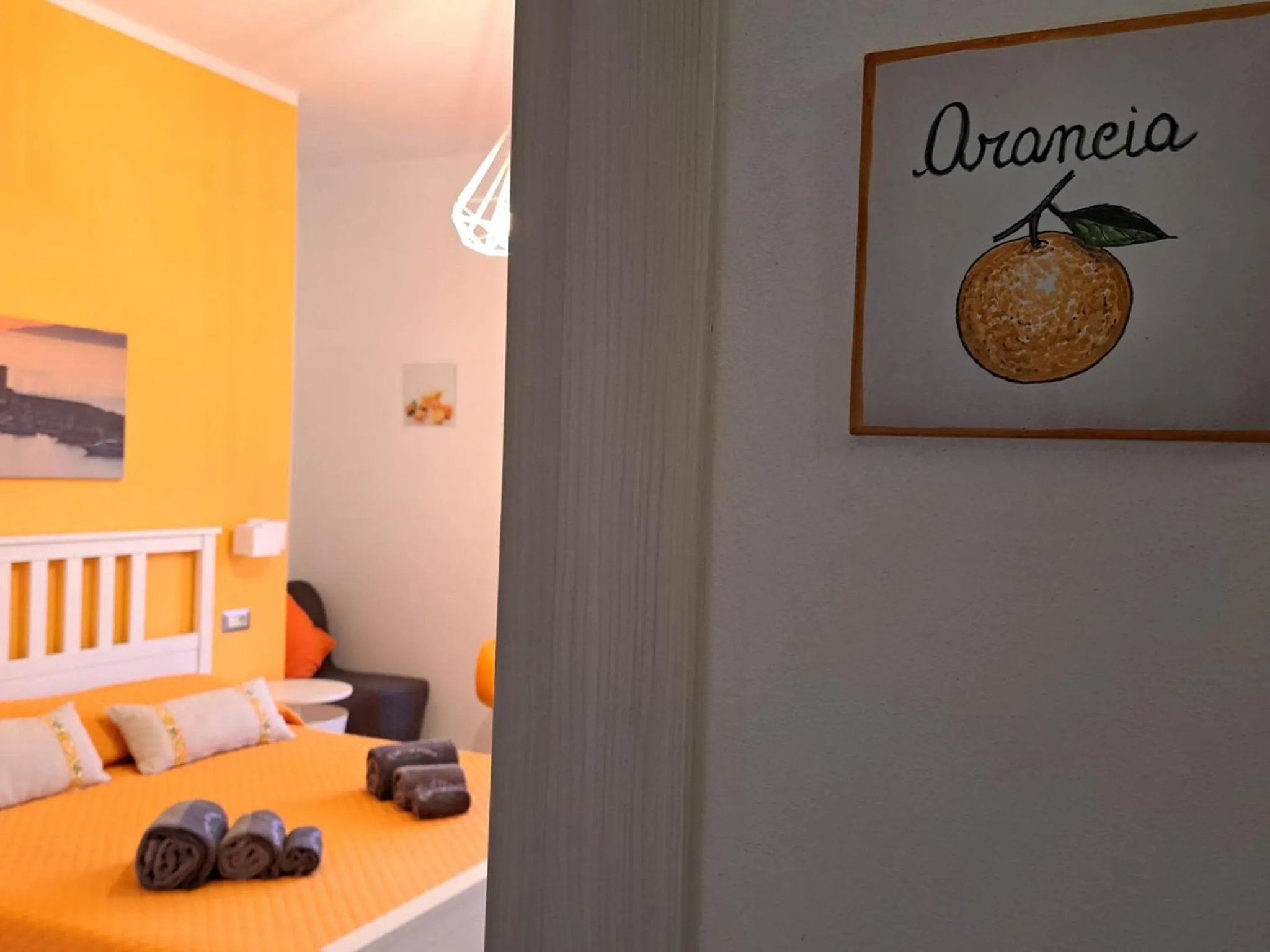 Bed in B&B Capo al Piano