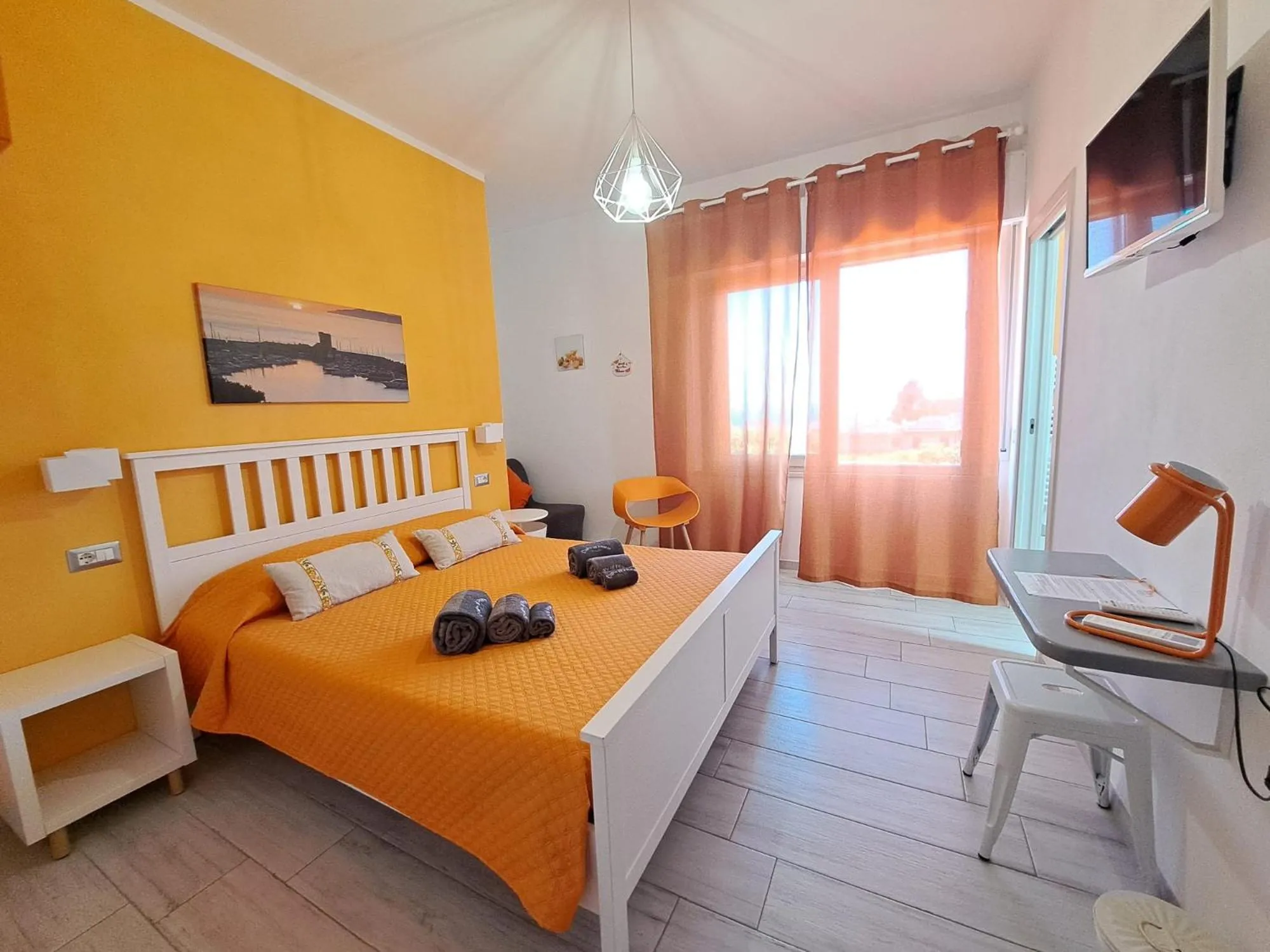 Bed in B&B Capo al Piano