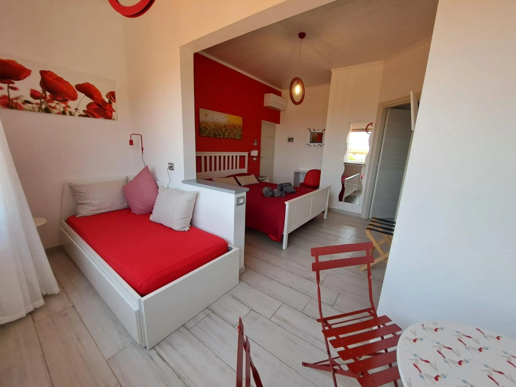 Bed in B&B Capo al Piano