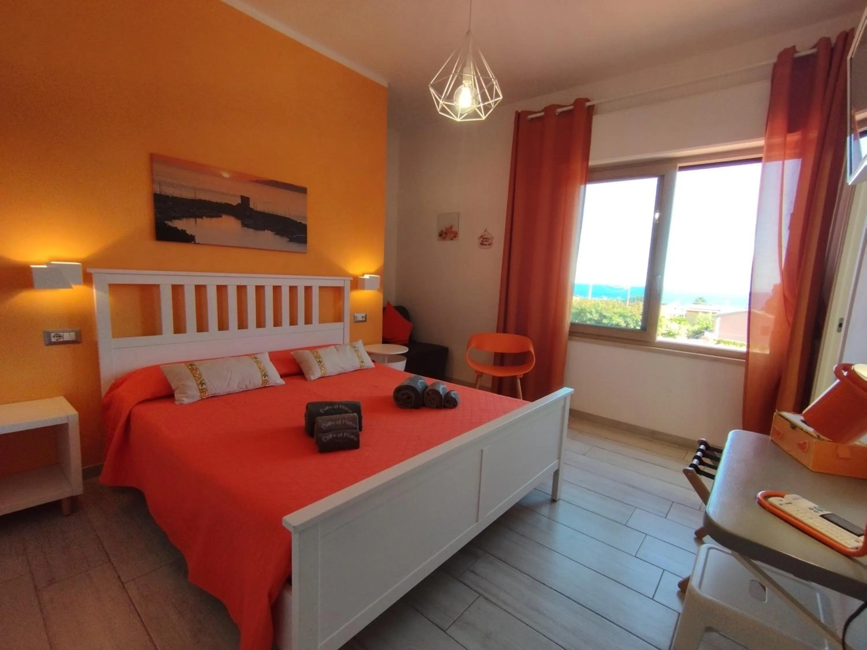 Bed in B&B Capo al Piano