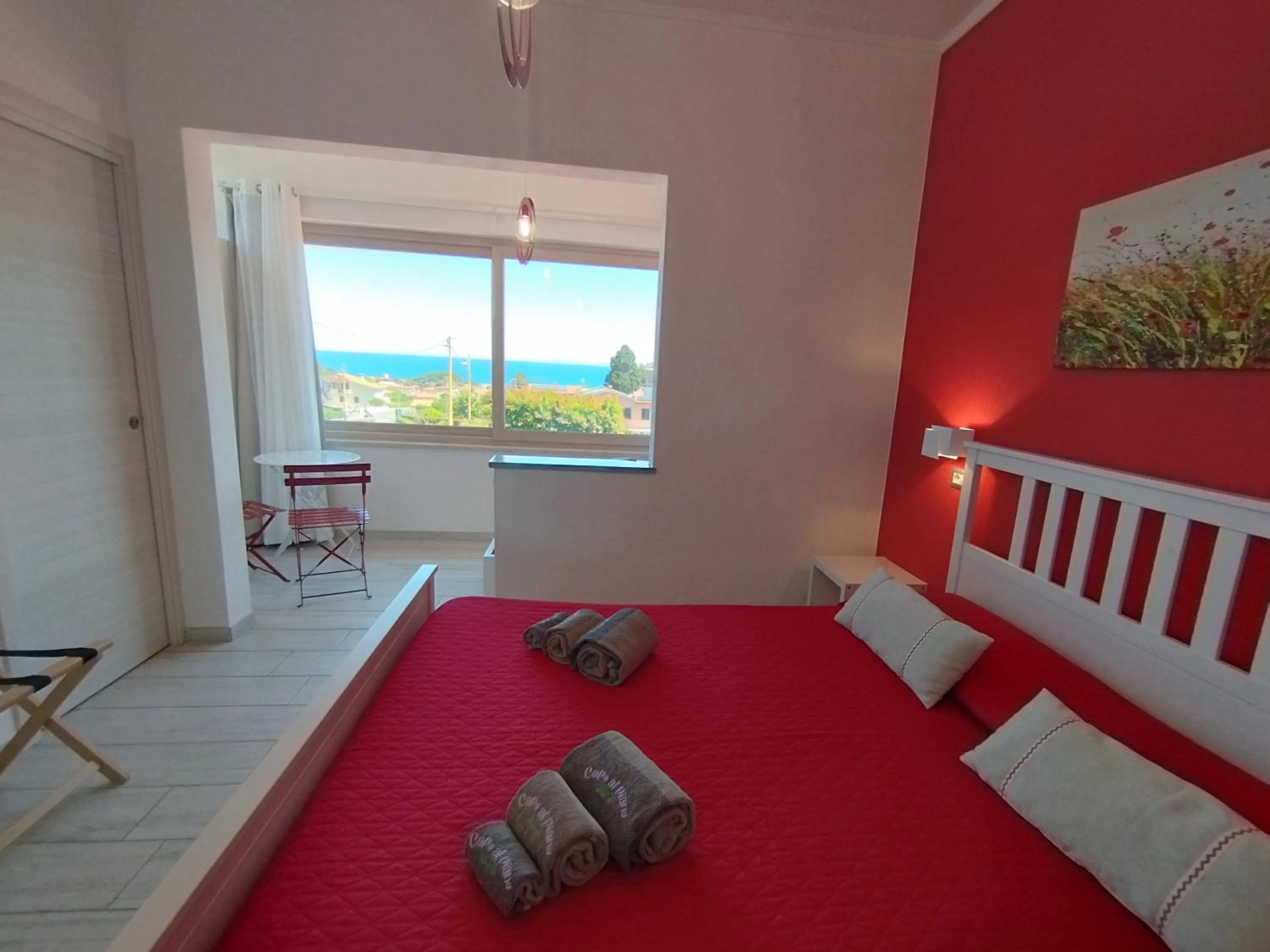 Bed in B&B Capo al Piano