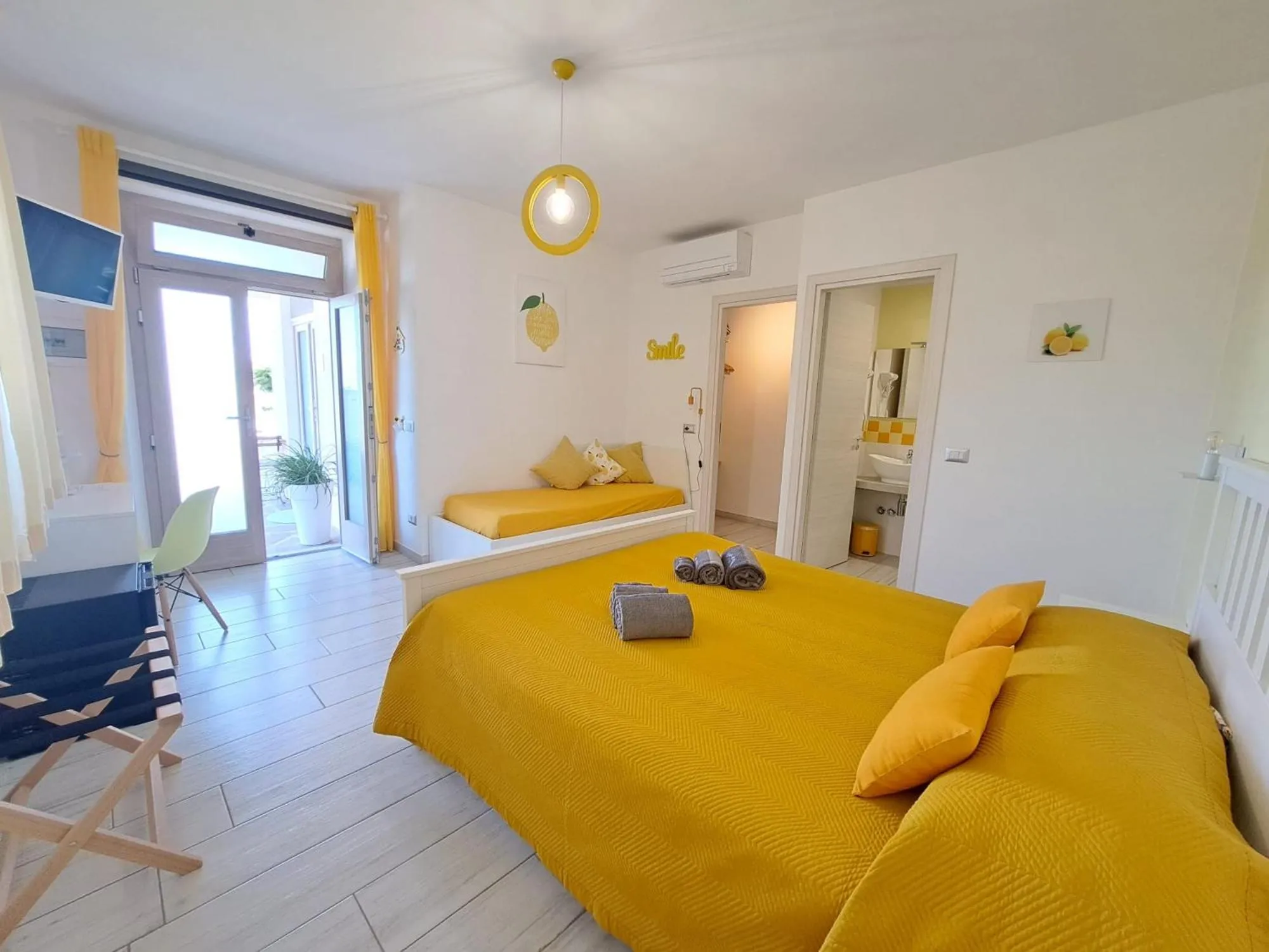 Bed in B&B Capo al Piano