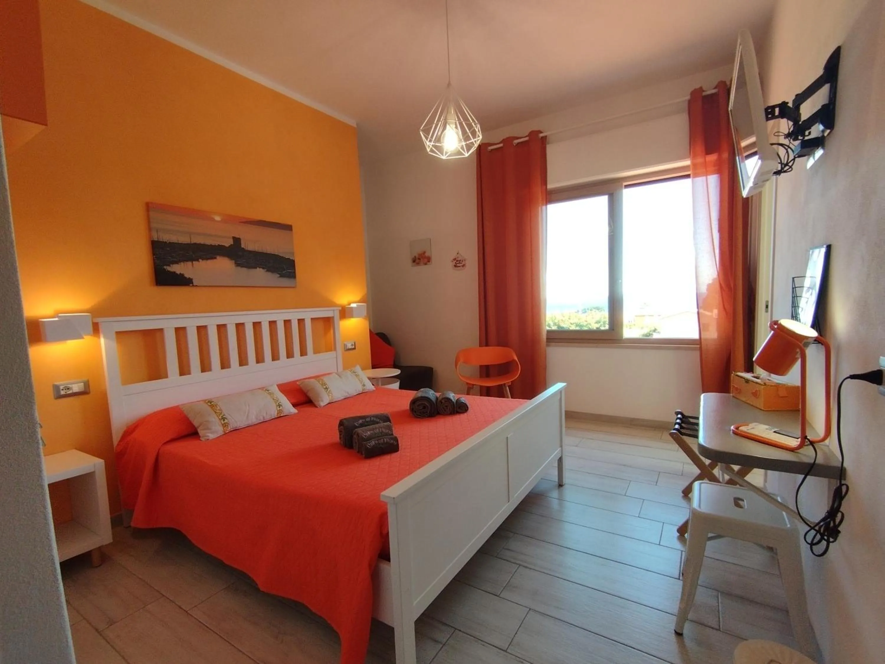 Bed in B&B Capo al Piano