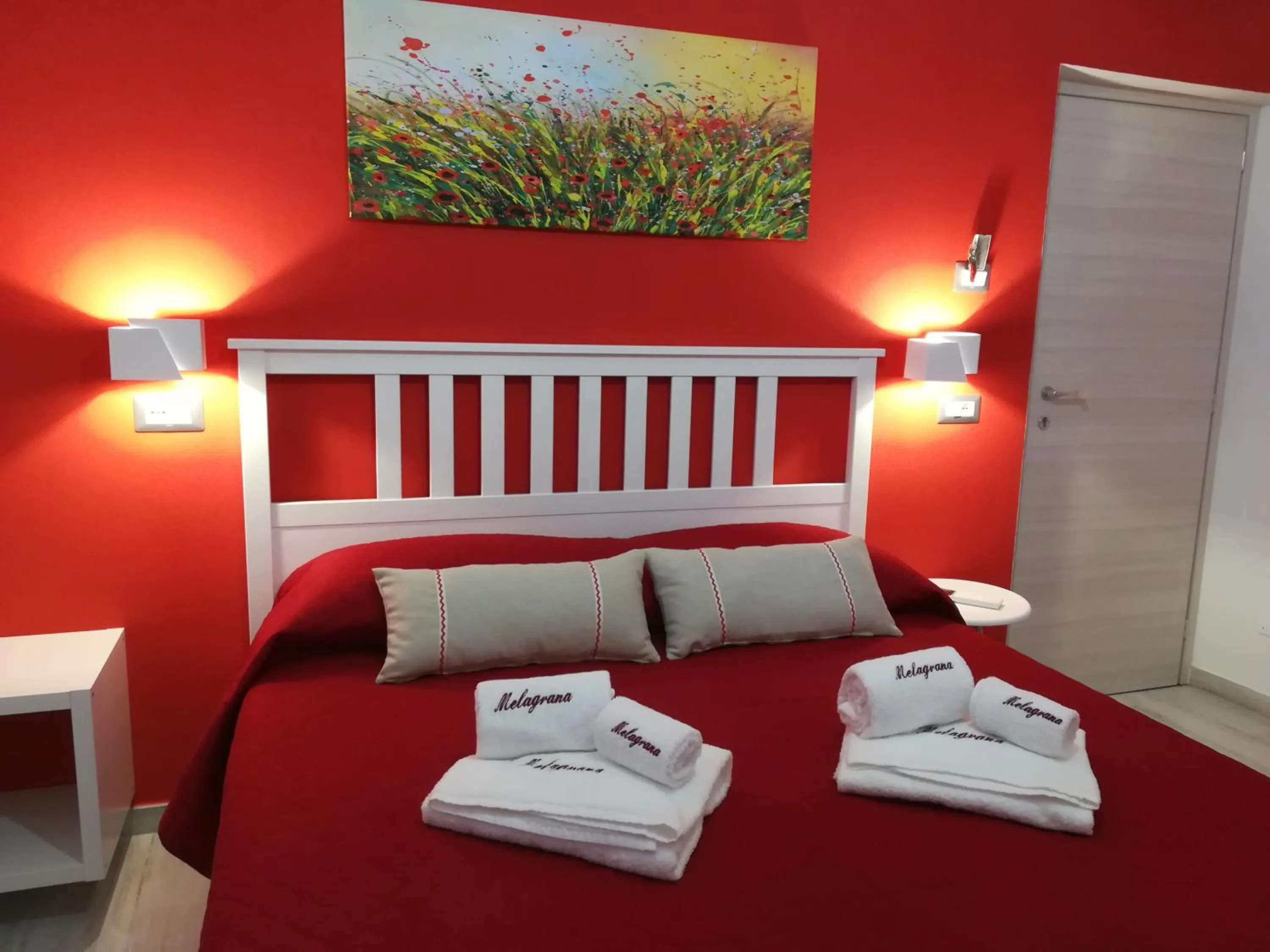 Bed in B&B Capo al Piano