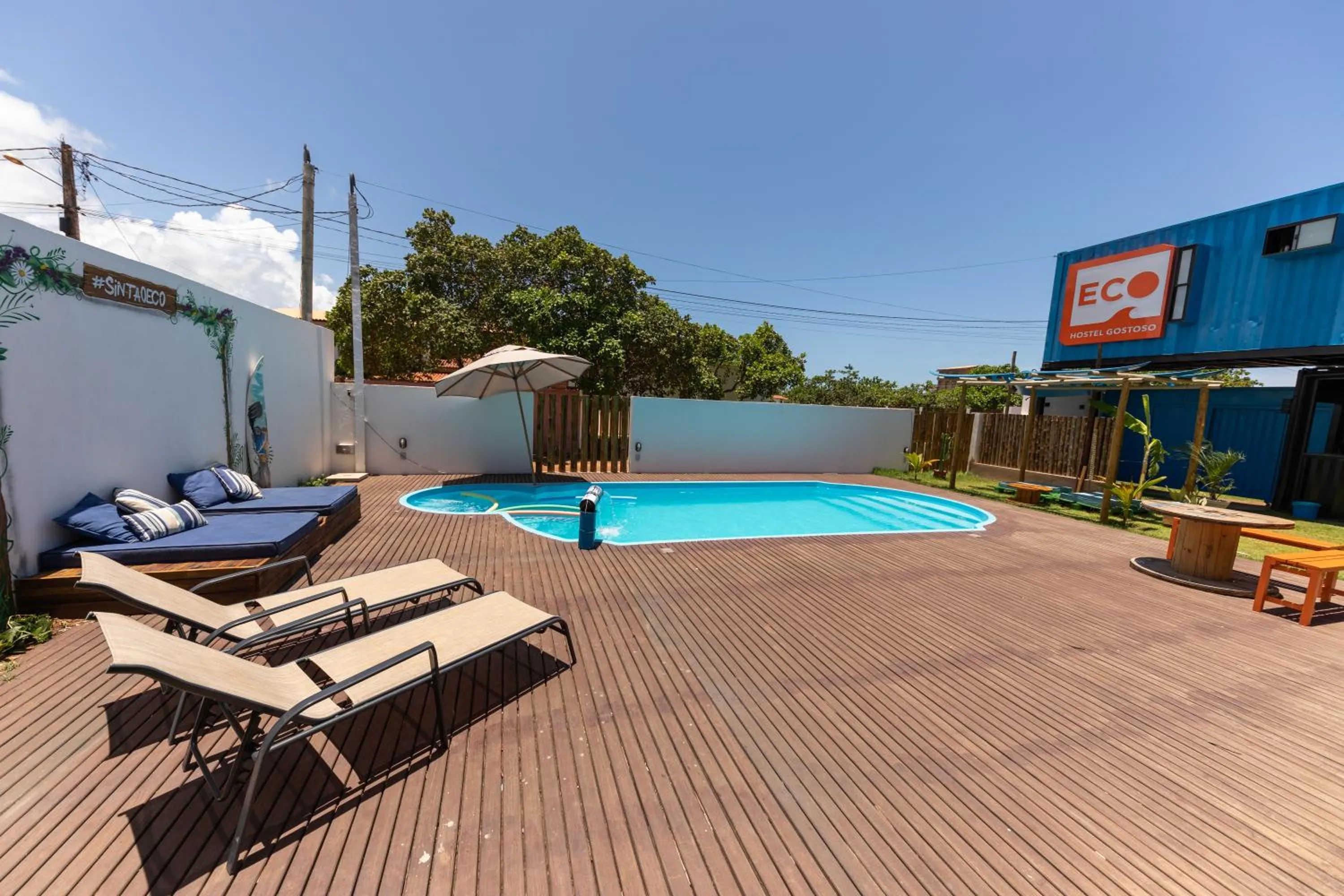 Swimming pool in Eco Gostoso