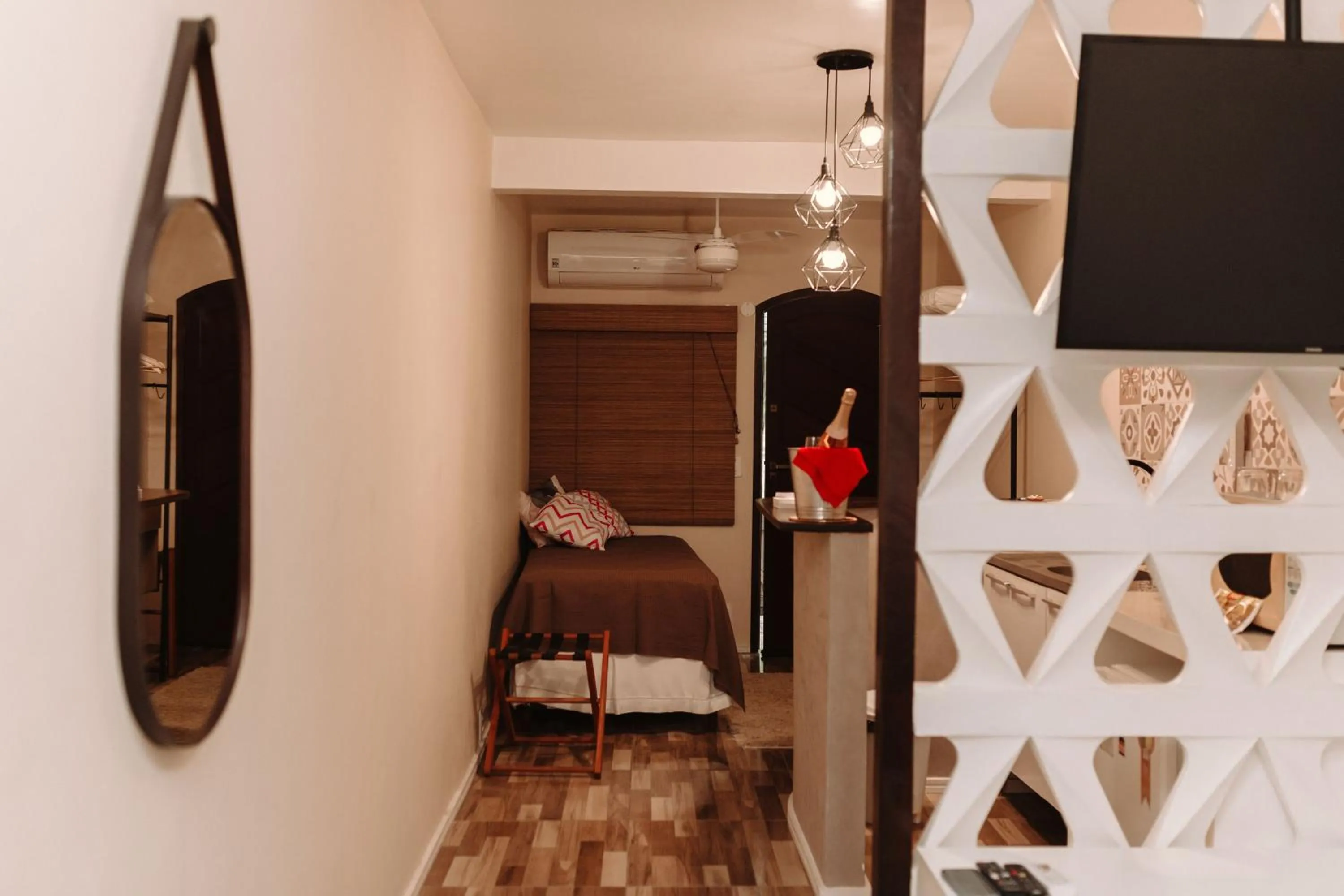 Photo of the whole room, Bed in Casa da Coruja