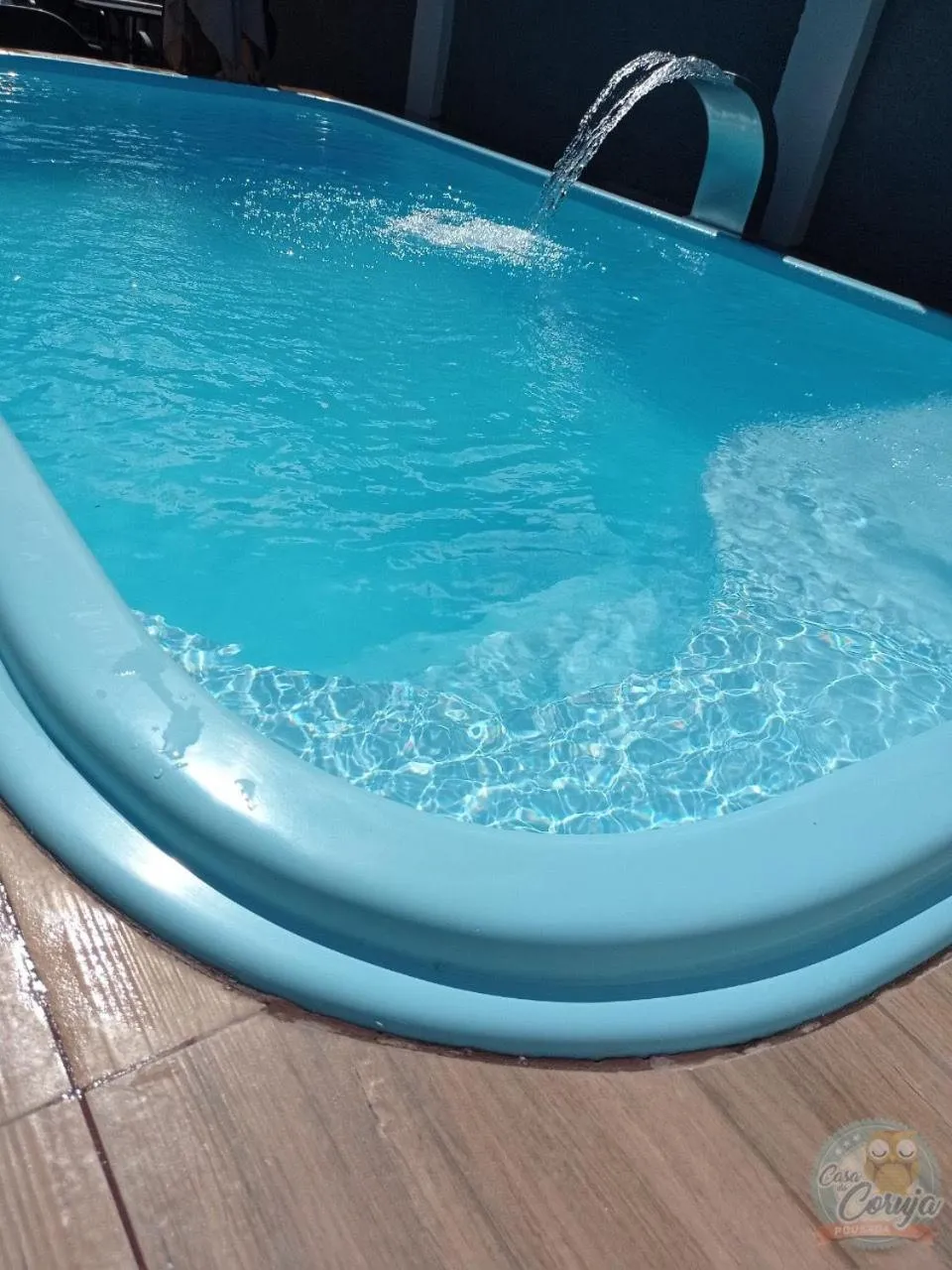 Swimming pool in Casa da Coruja