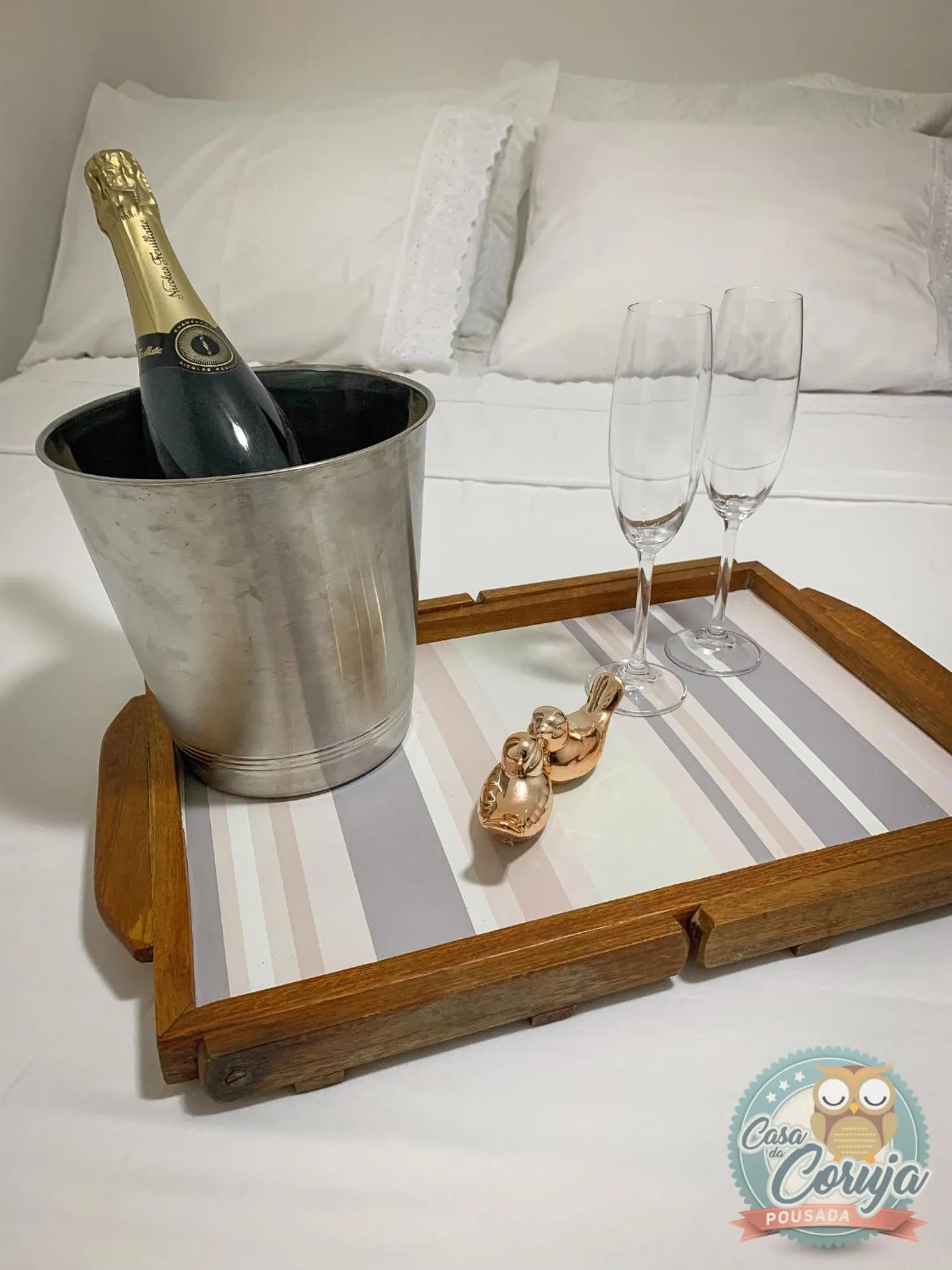 Bed in Casa da Coruja
