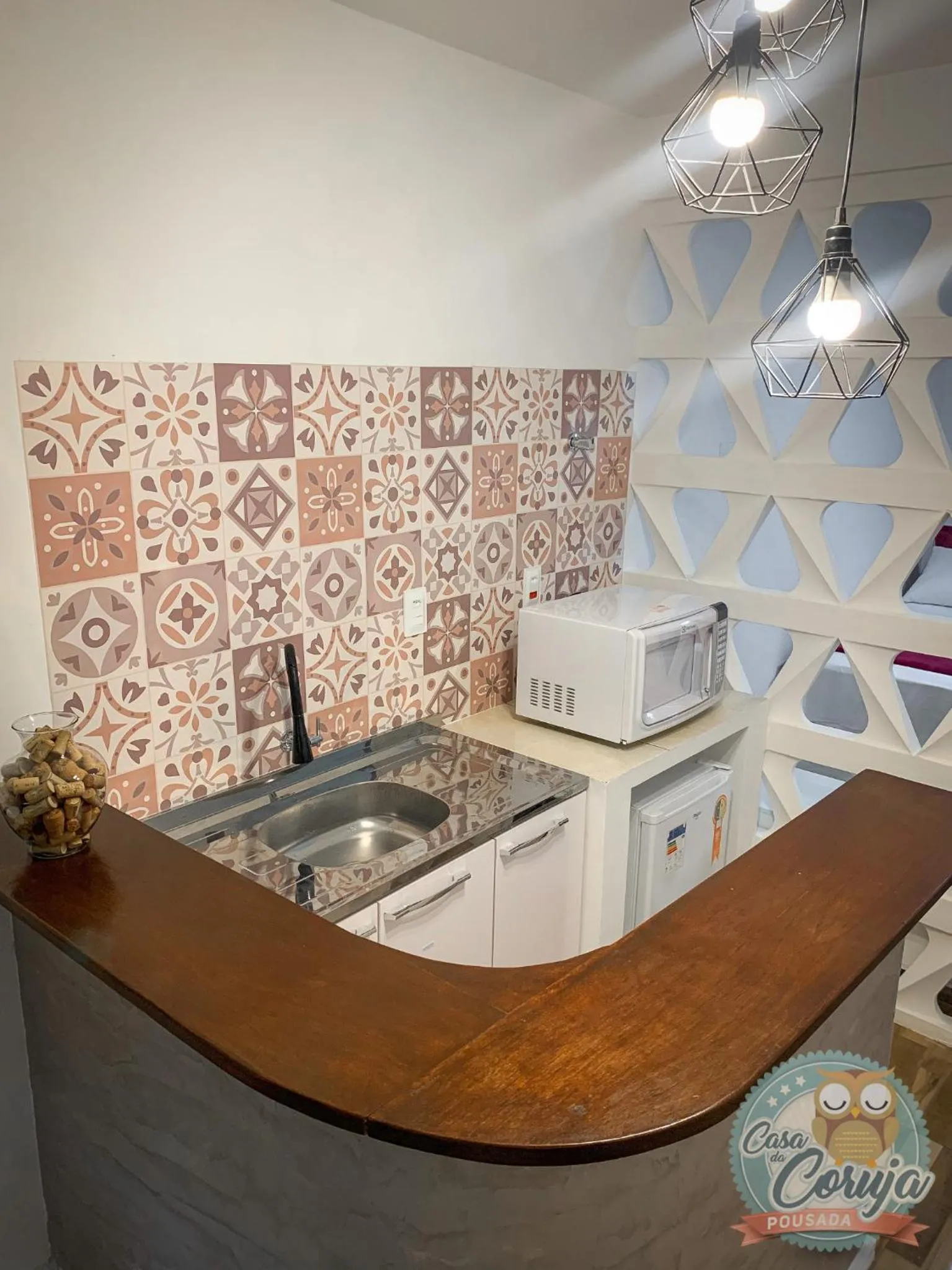 Kitchen or kitchenette in Casa da Coruja