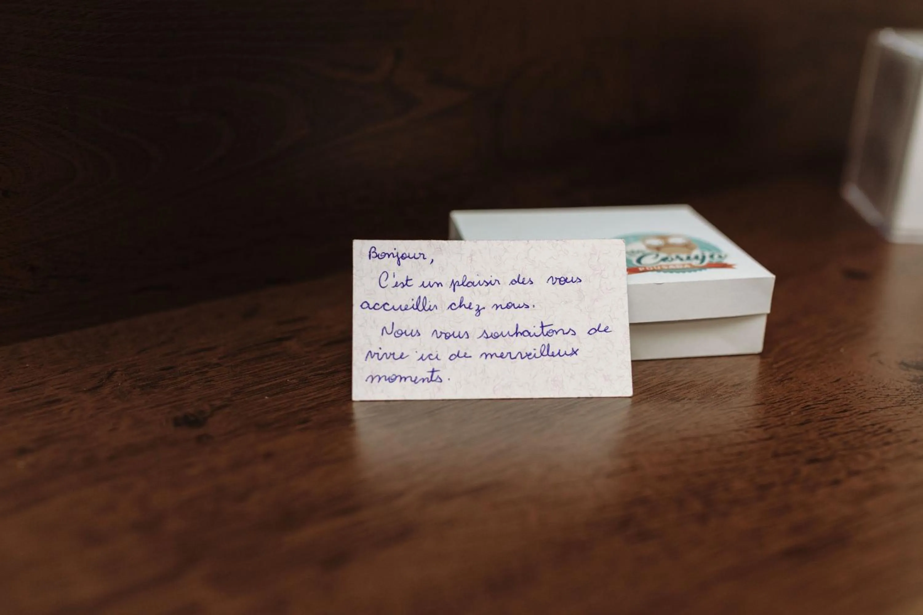 Text overlay in Casa da Coruja