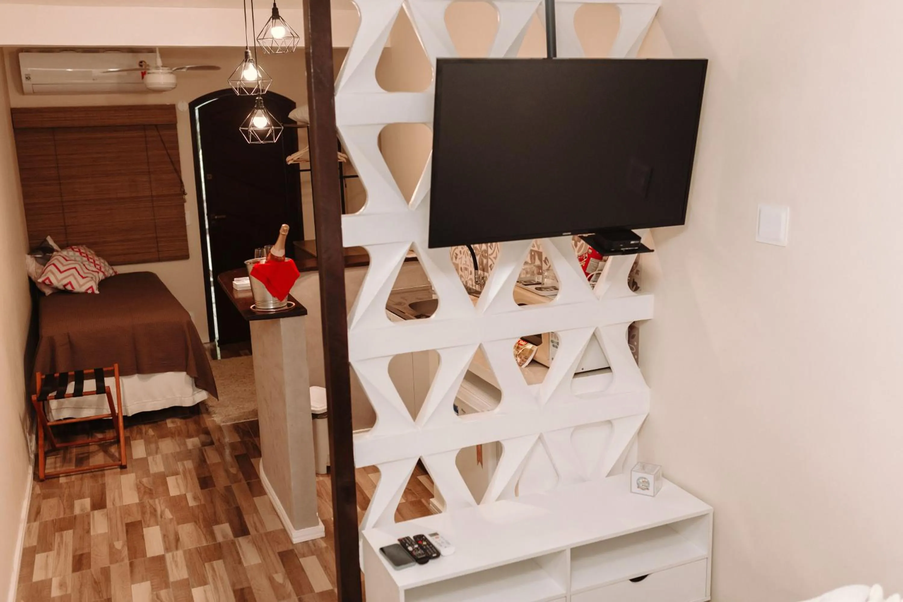 TV and multimedia, Bed in Casa da Coruja