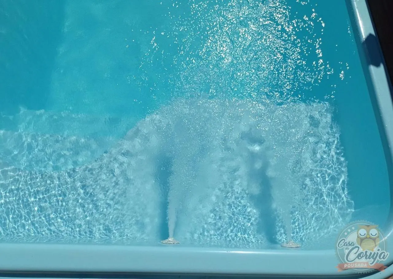 Swimming pool in Casa da Coruja