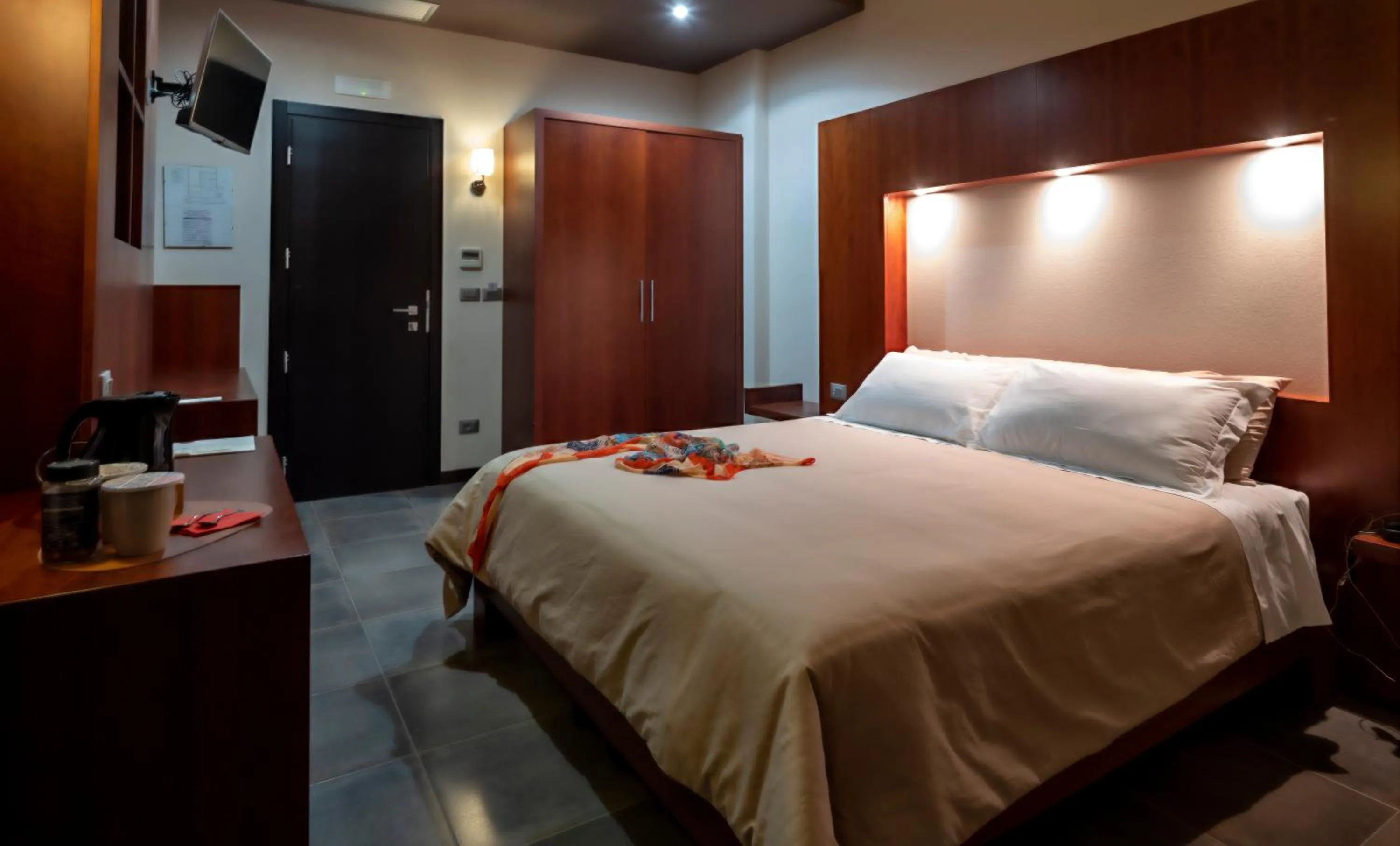 Bed in Il Castagneto Hotel