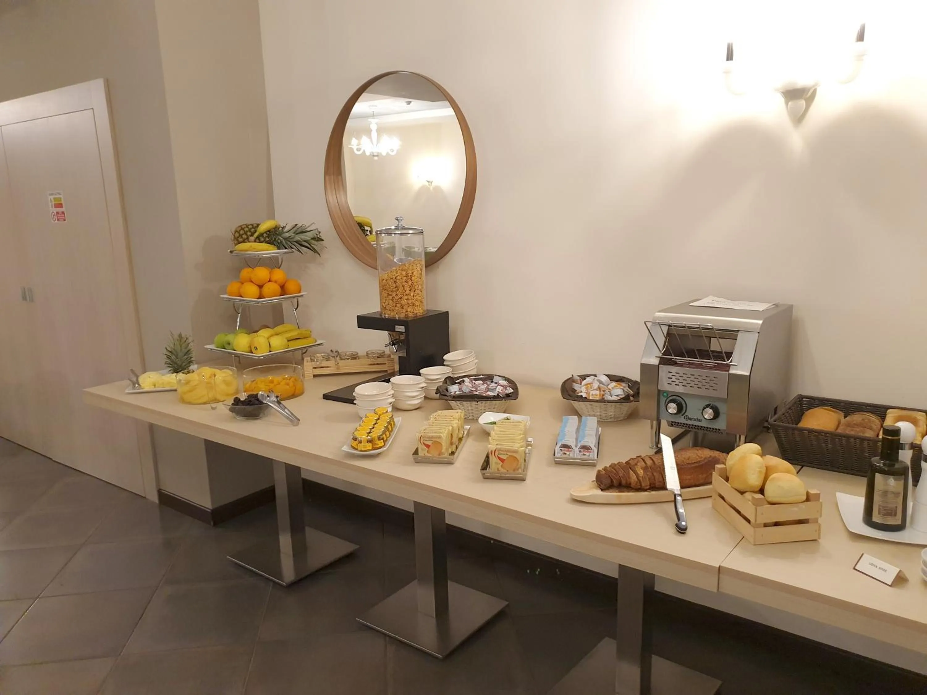 Food in Il Castagneto Hotel