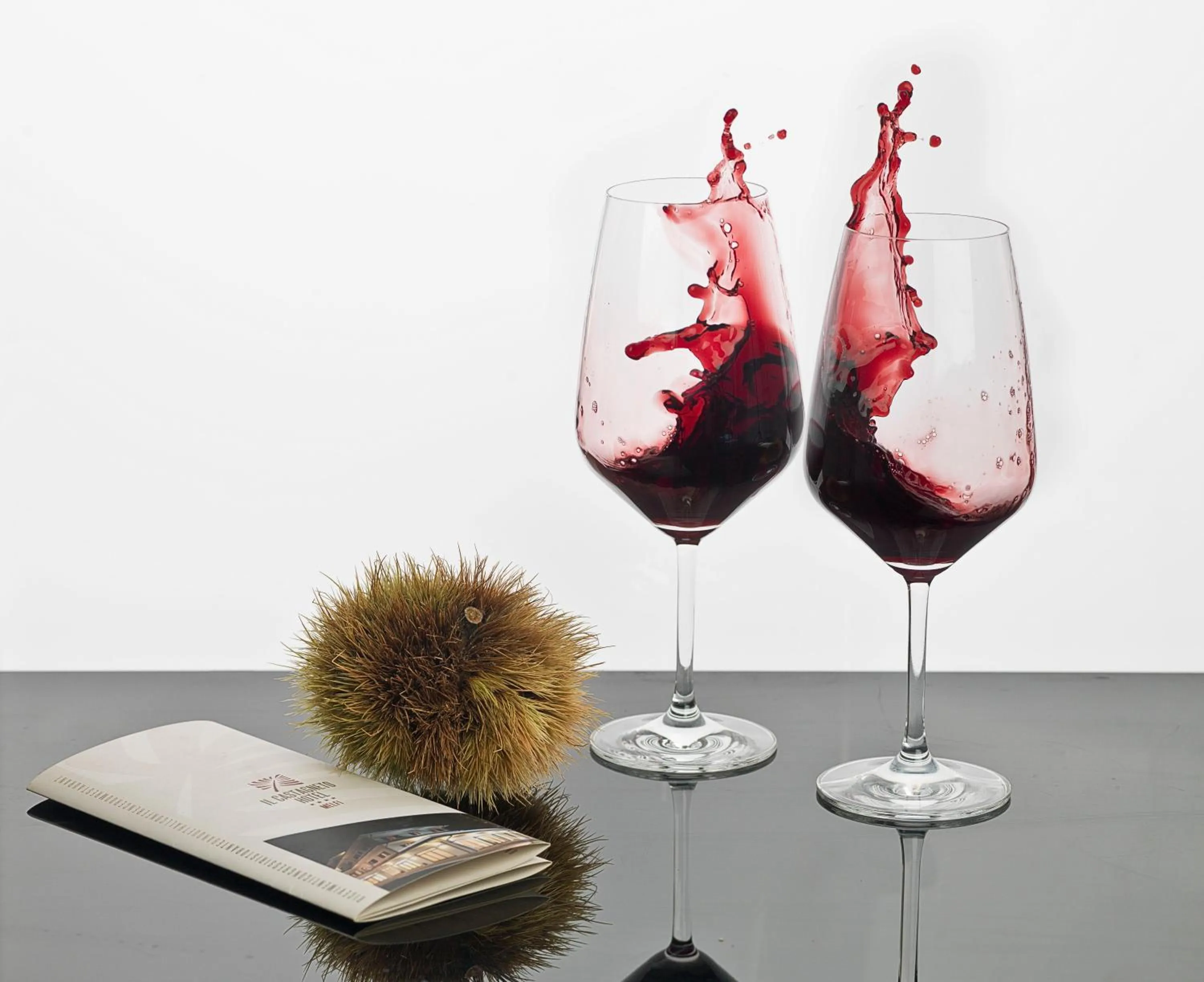 Food and drinks in Il Castagneto Hotel