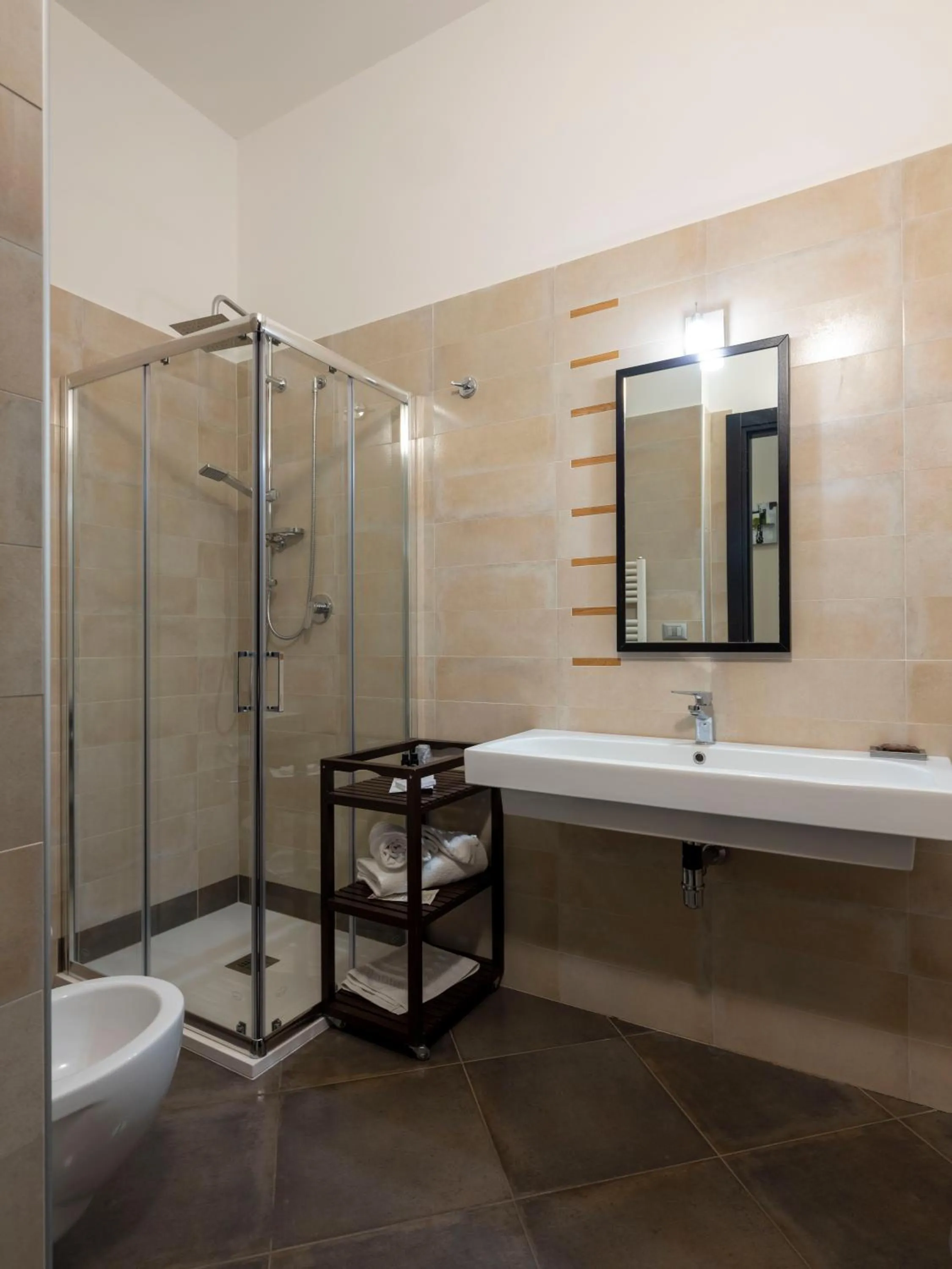 Shower in Il Castagneto Hotel