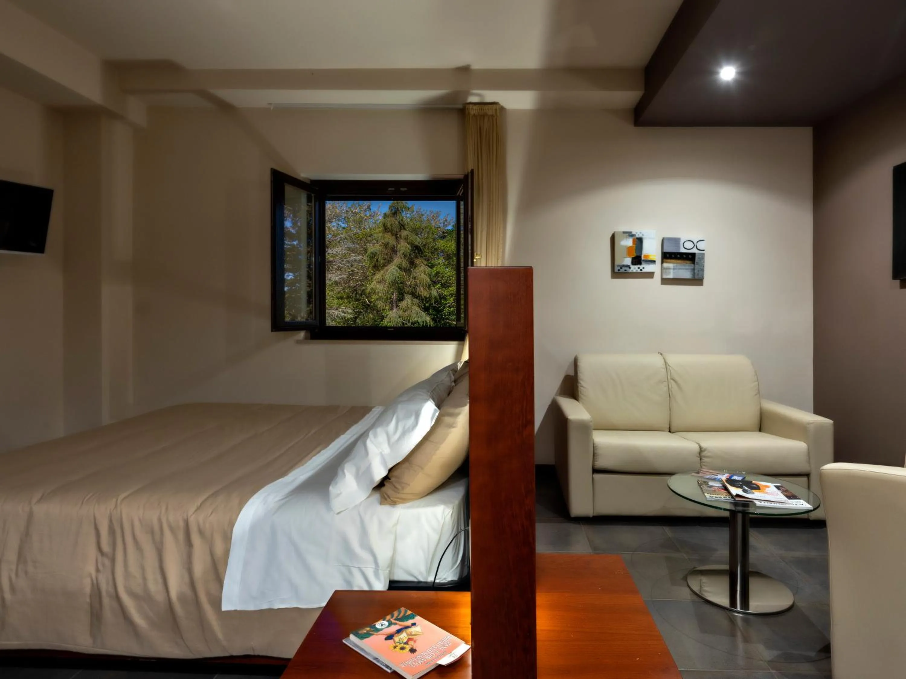 Bed in Il Castagneto Hotel