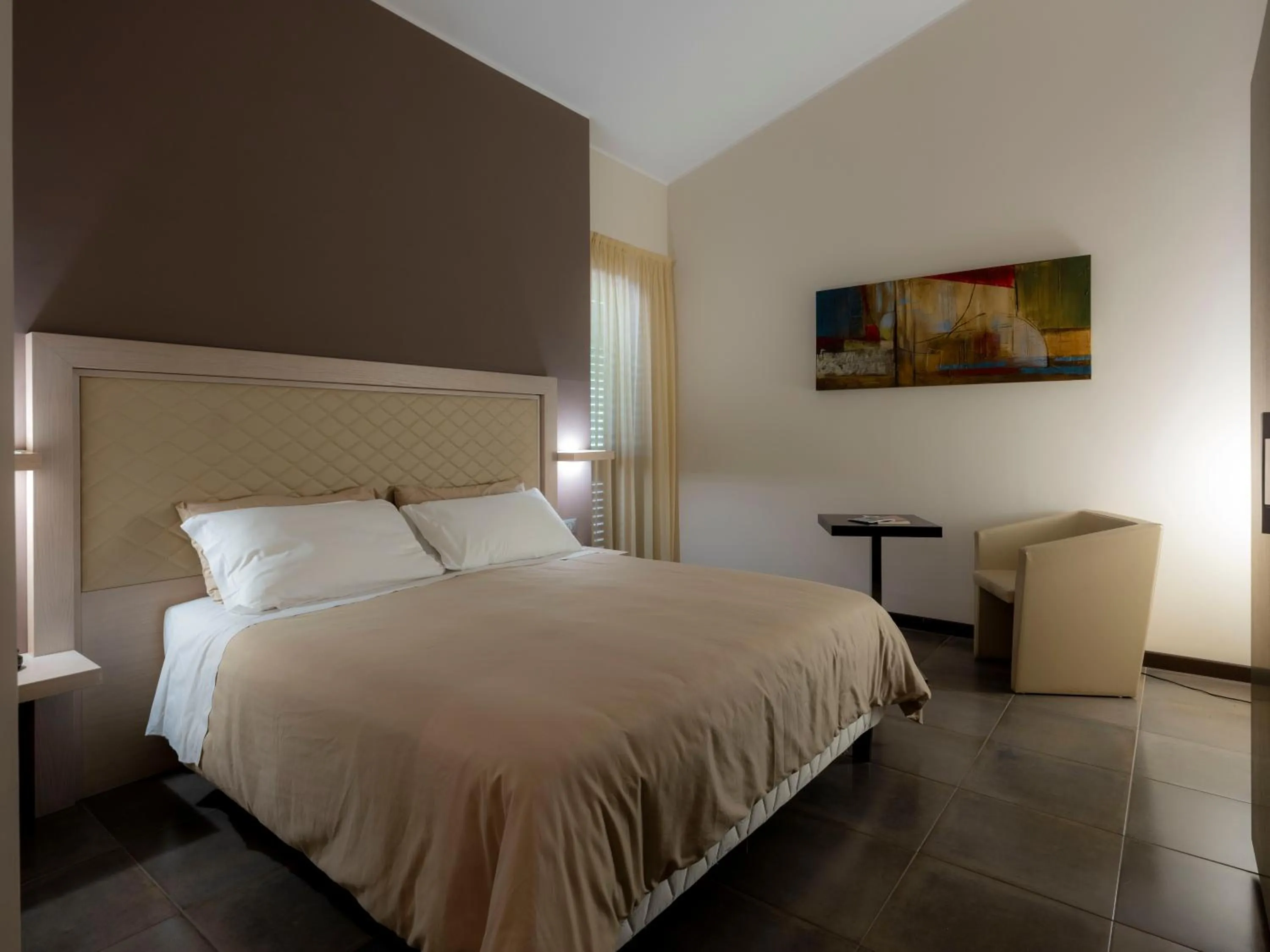 Bed in Il Castagneto Hotel