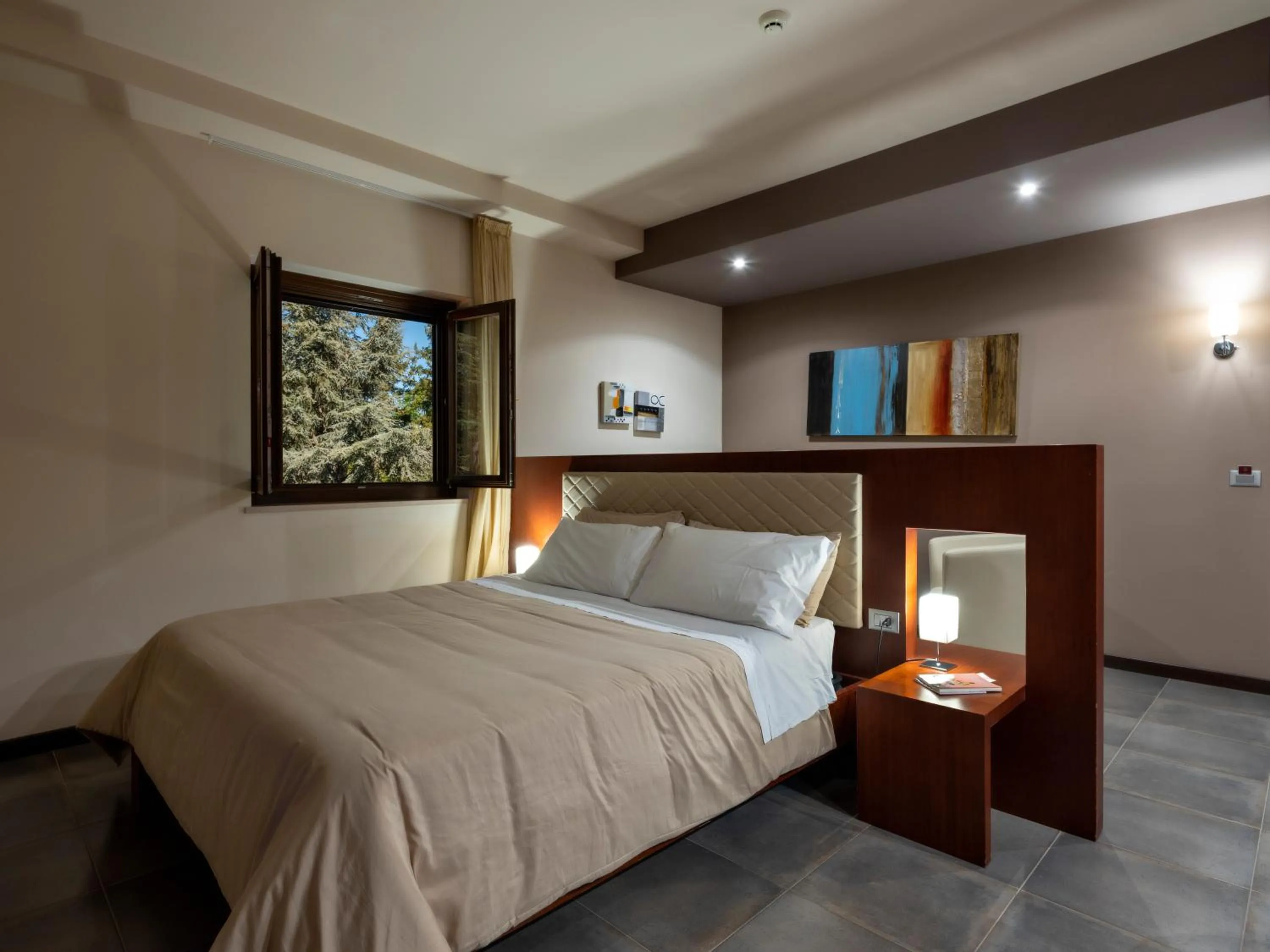 Photo of the whole room, Bed in Il Castagneto Hotel