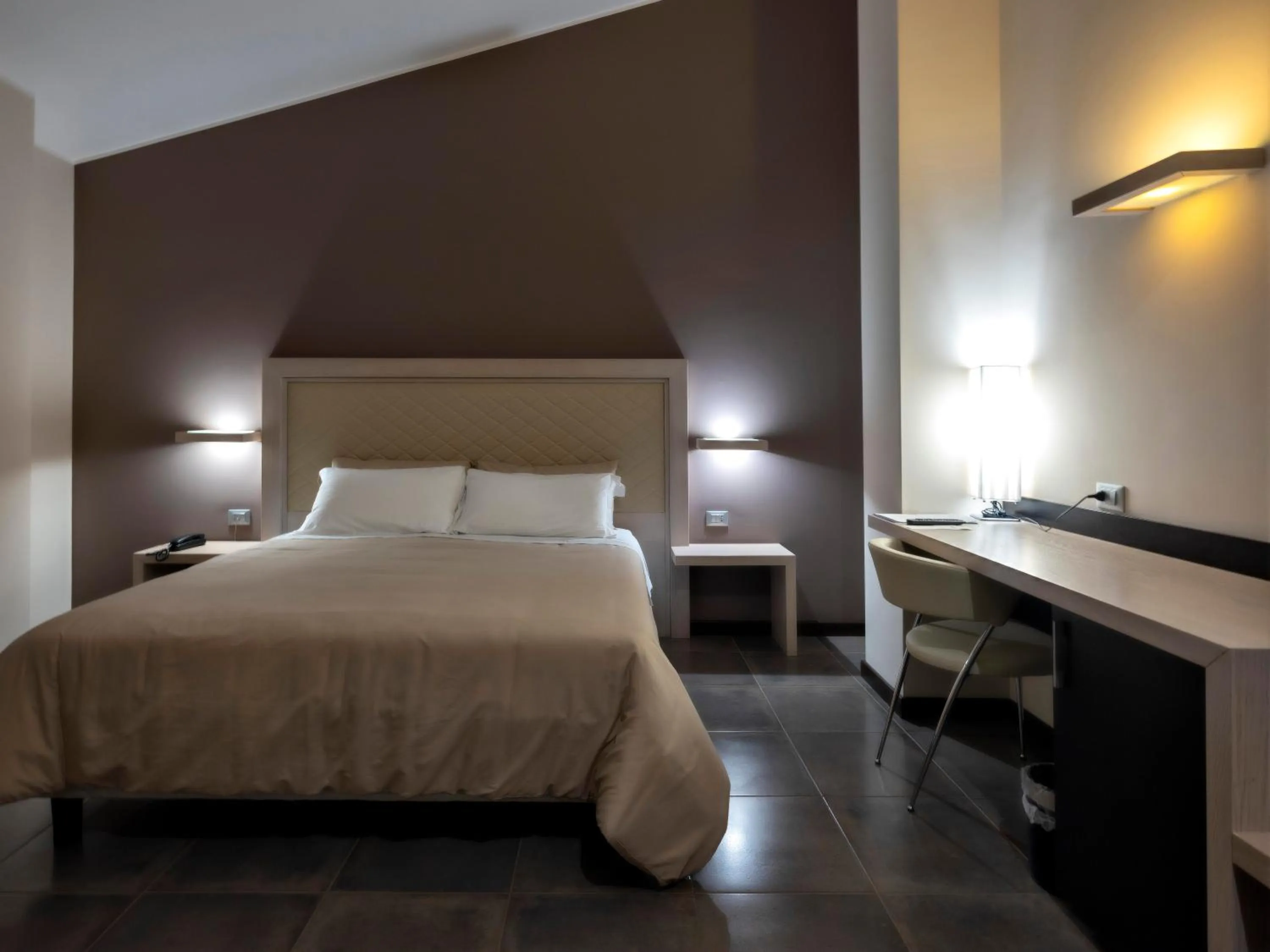 Bed in Il Castagneto Hotel