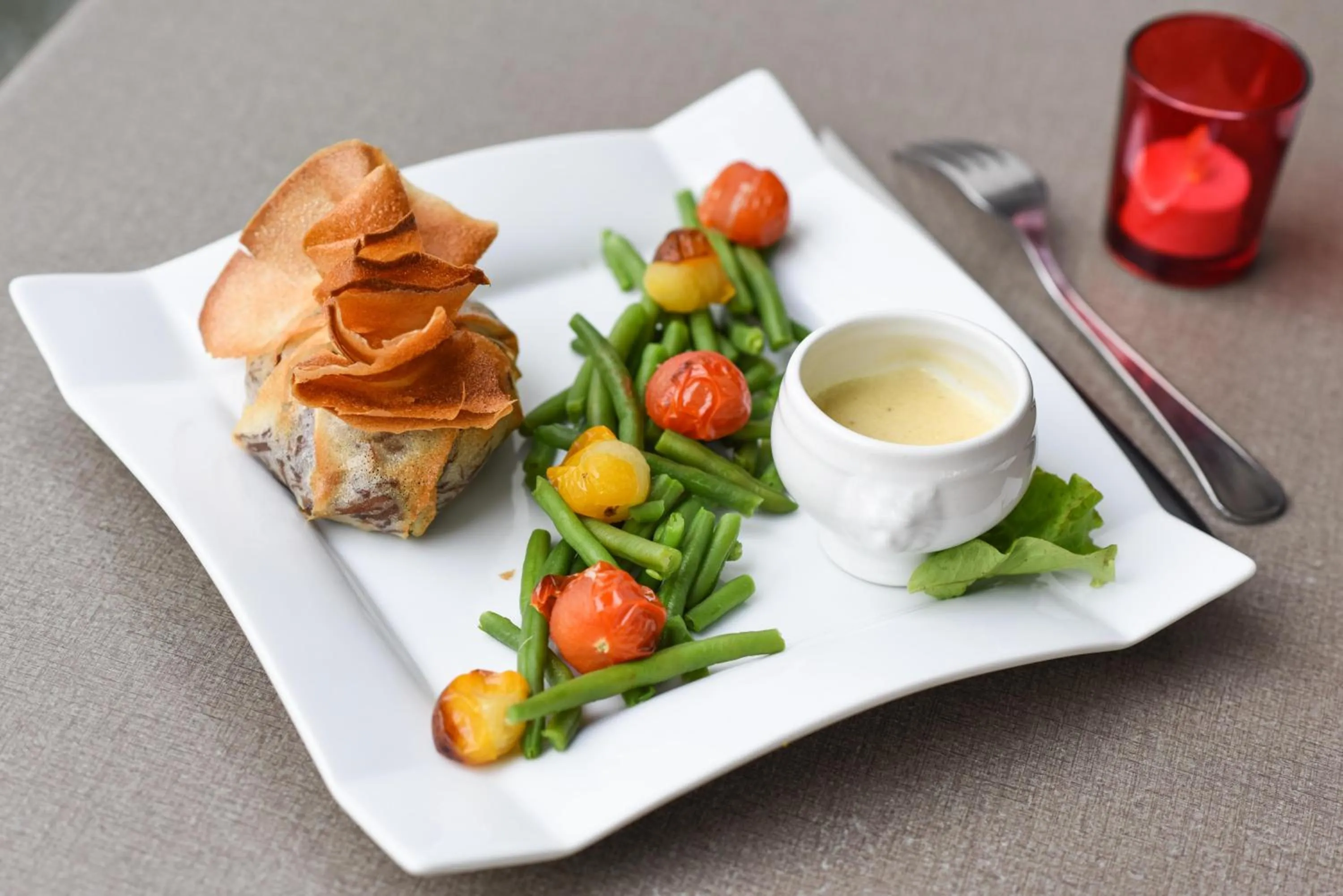 Restaurant/places to eat in Hôtel Auberge l'Estanquet