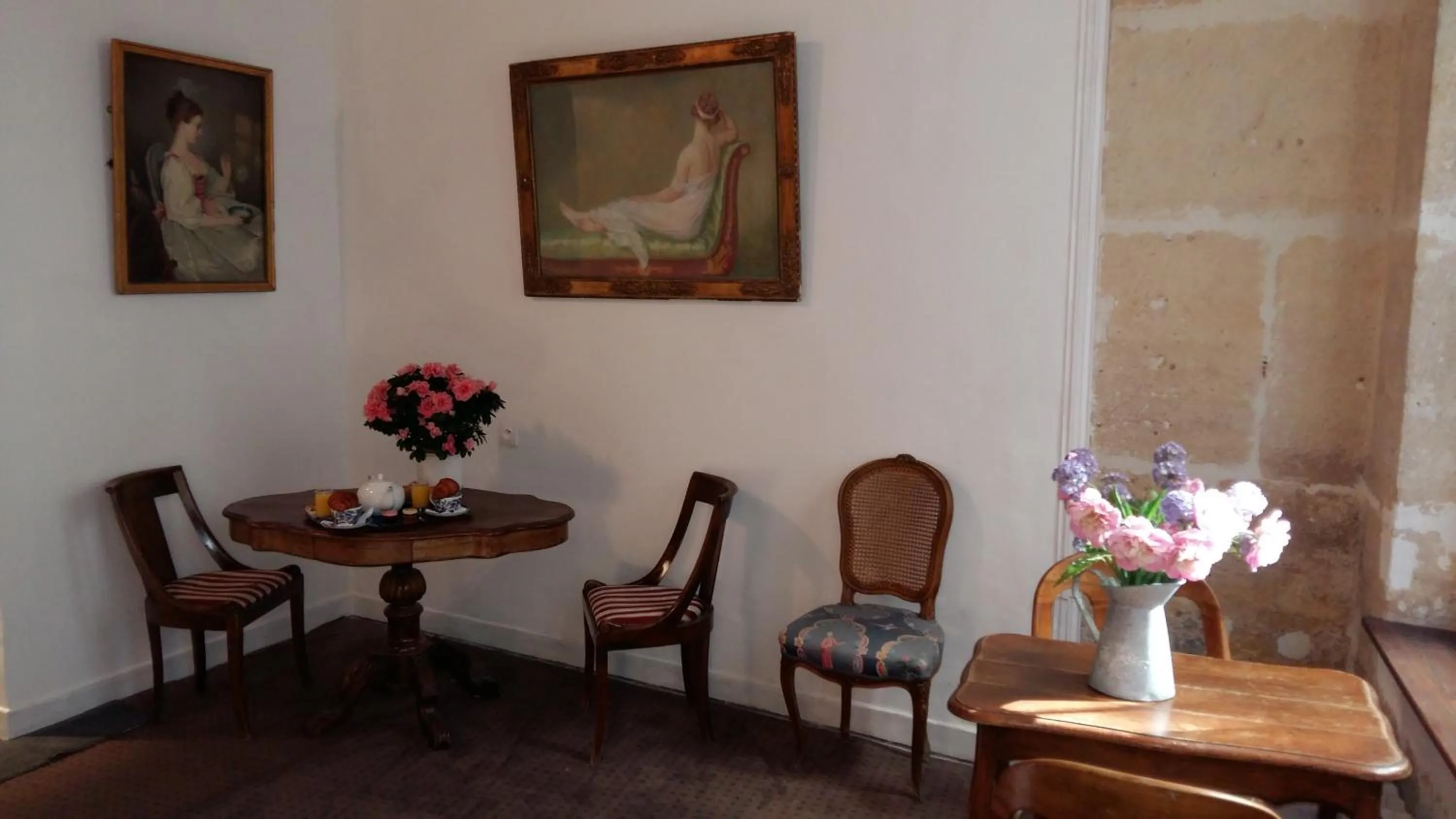 Dining area in Hotel du Lys