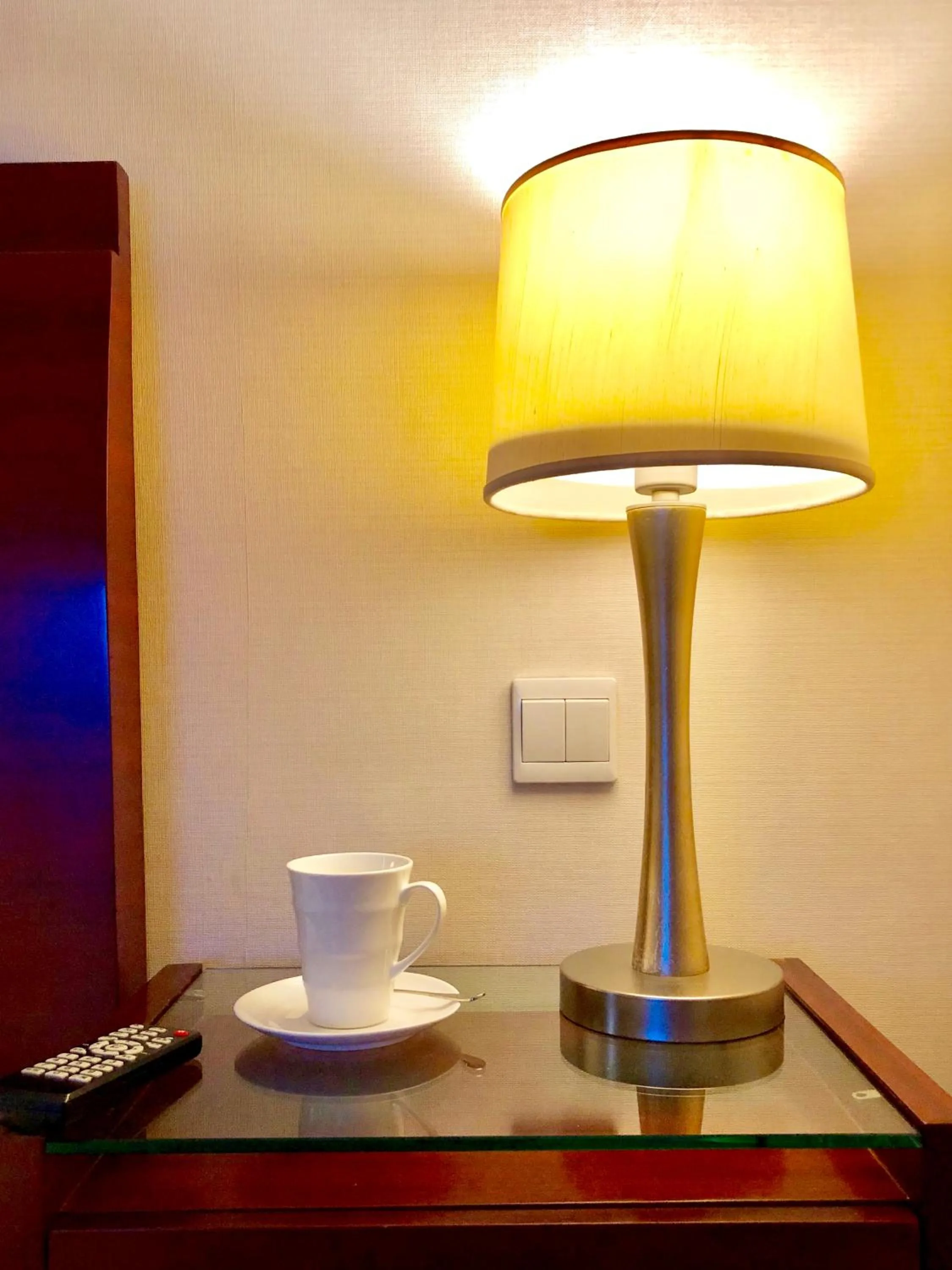 Seating area in Ningbo Portman Plaza Hotel