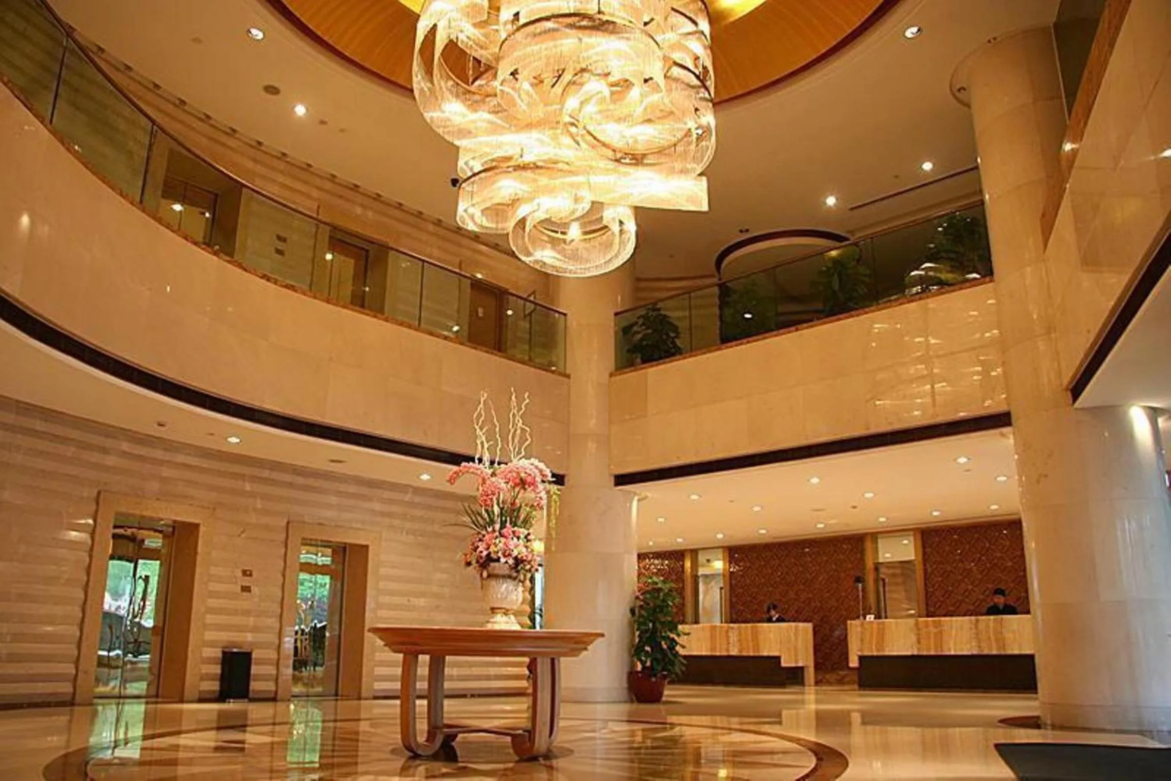 Lobby or reception in Ningbo Portman Plaza Hotel
