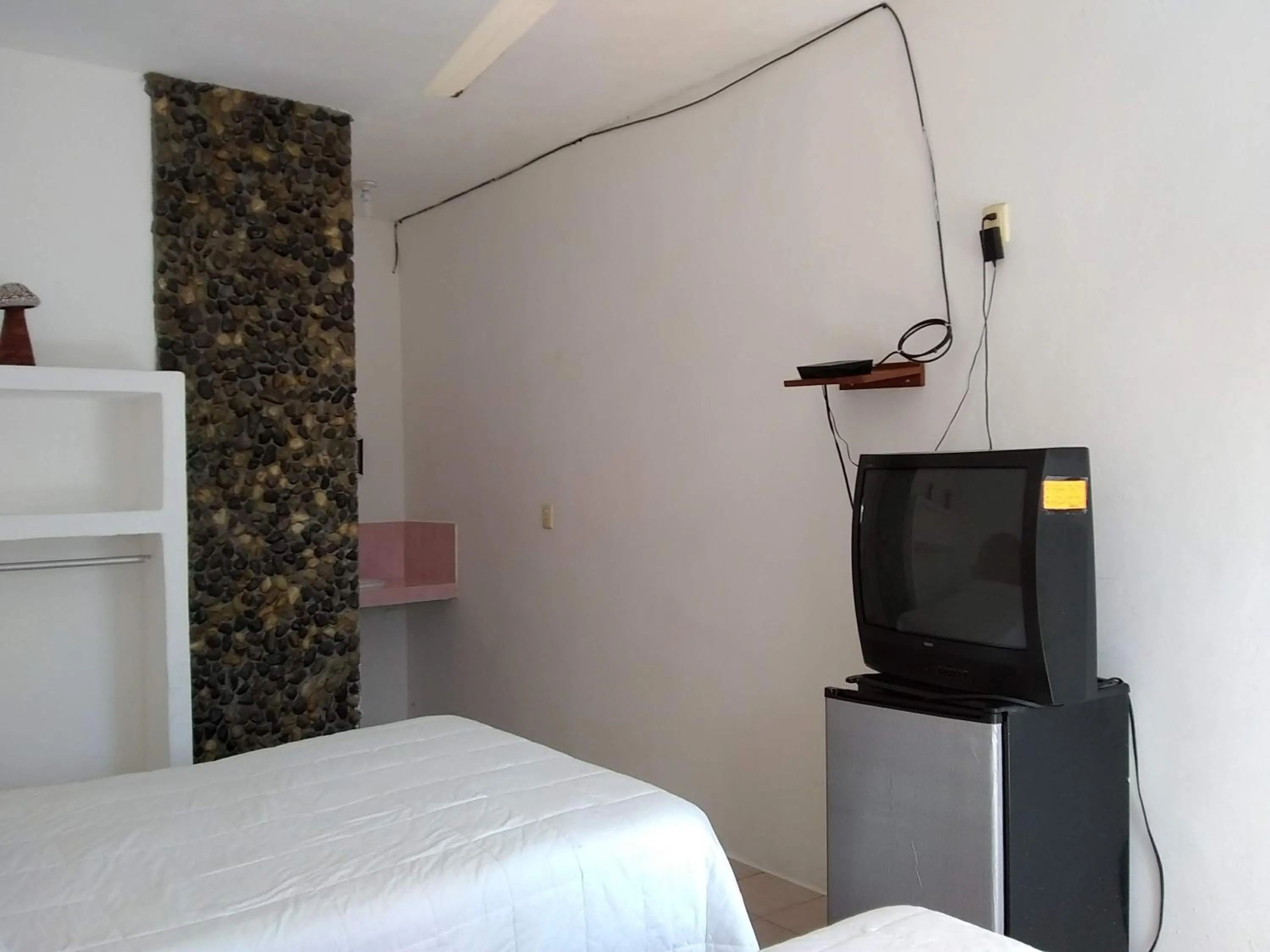 Bed in Hotel Villas del Rey