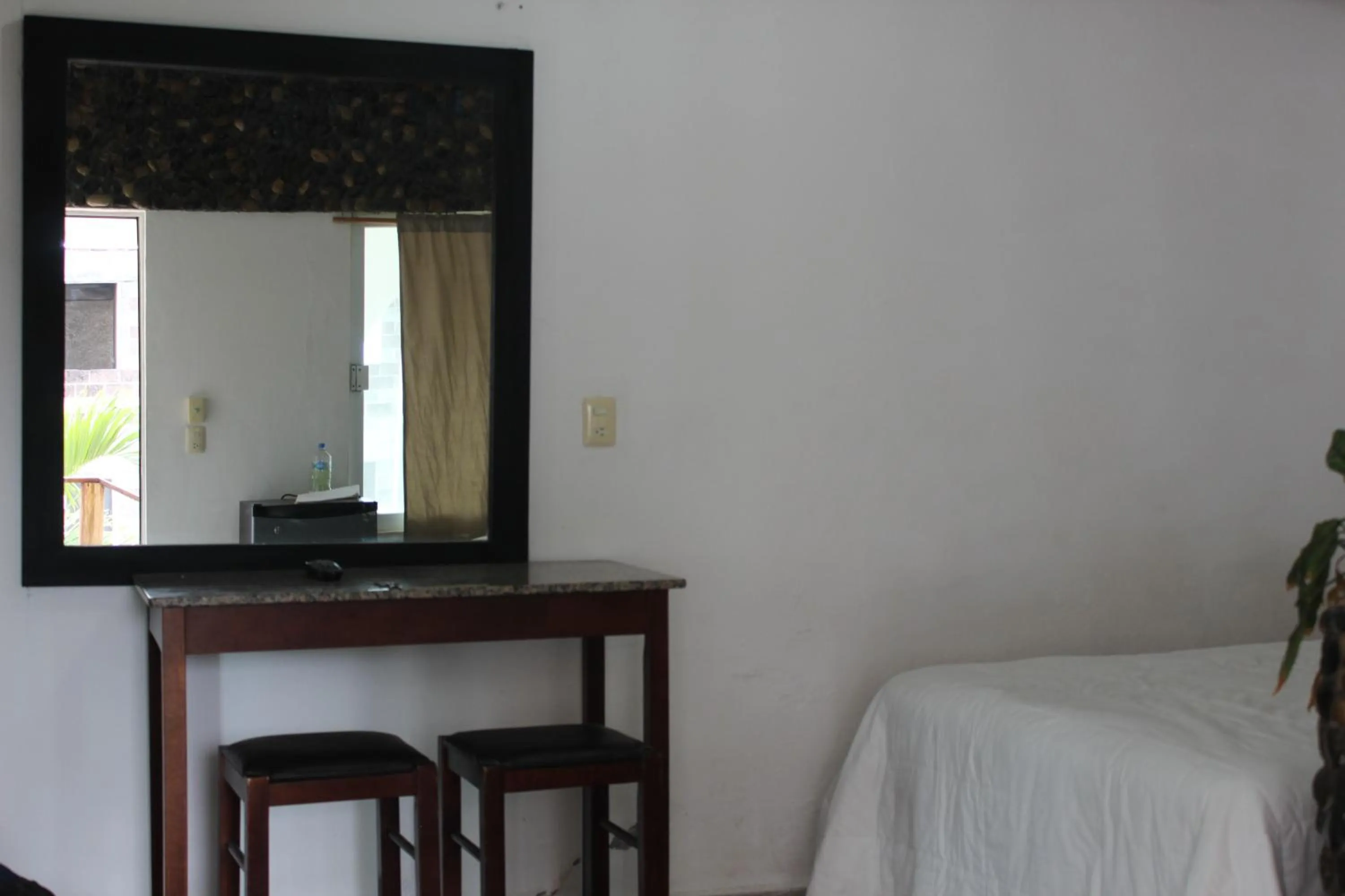 Bed in Hotel Villas del Rey