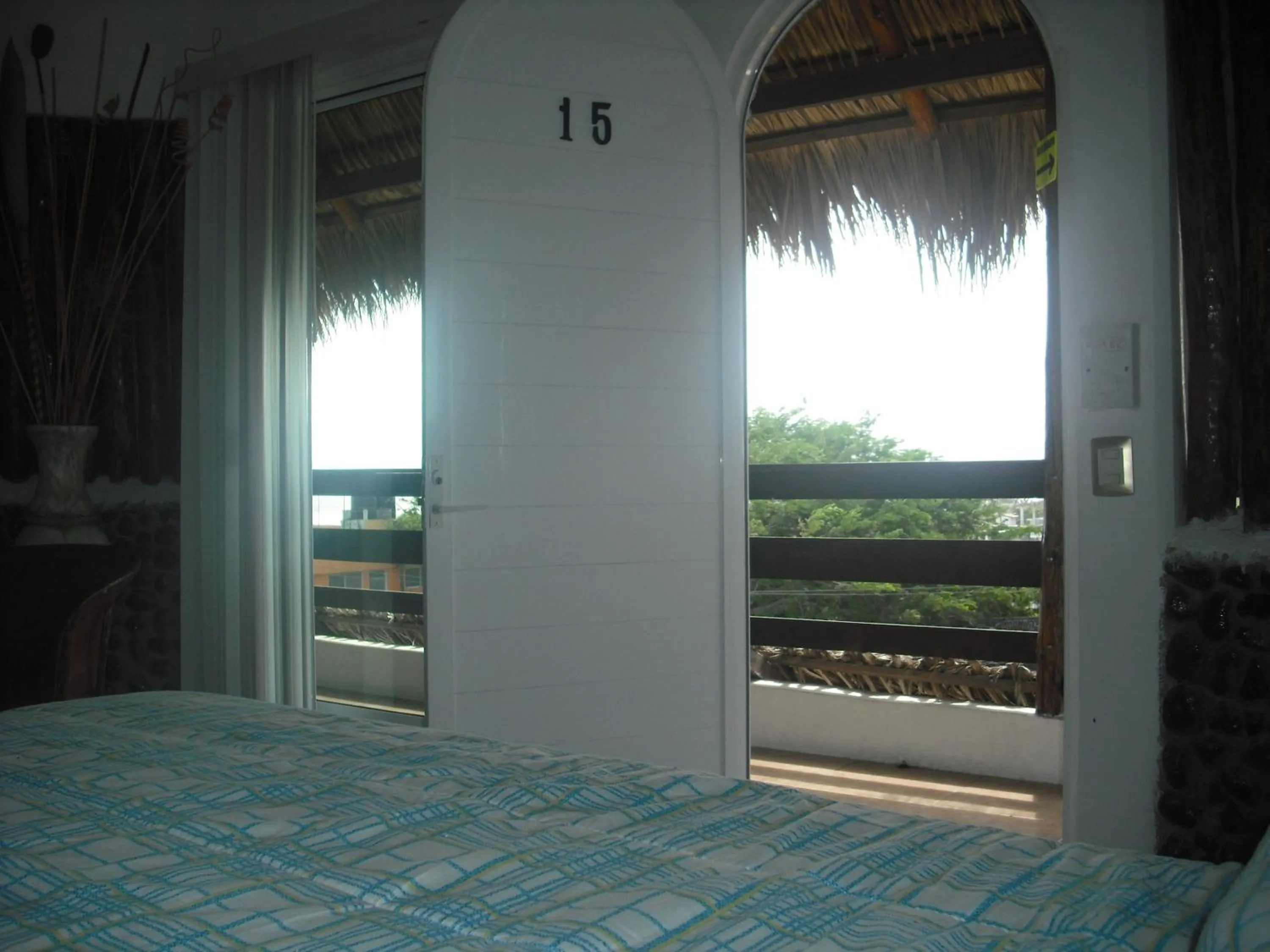 Bed in Hotel Villas del Rey