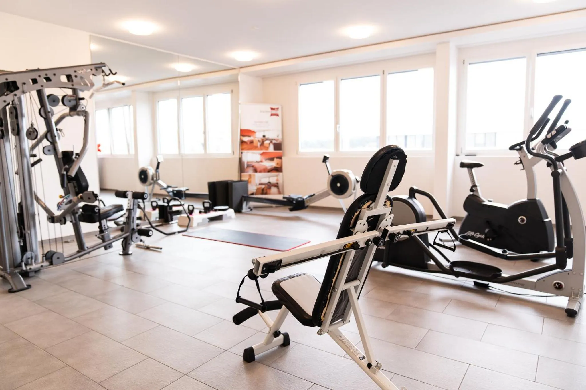 Fitness centre/facilities in SwissEver Hotel Zug